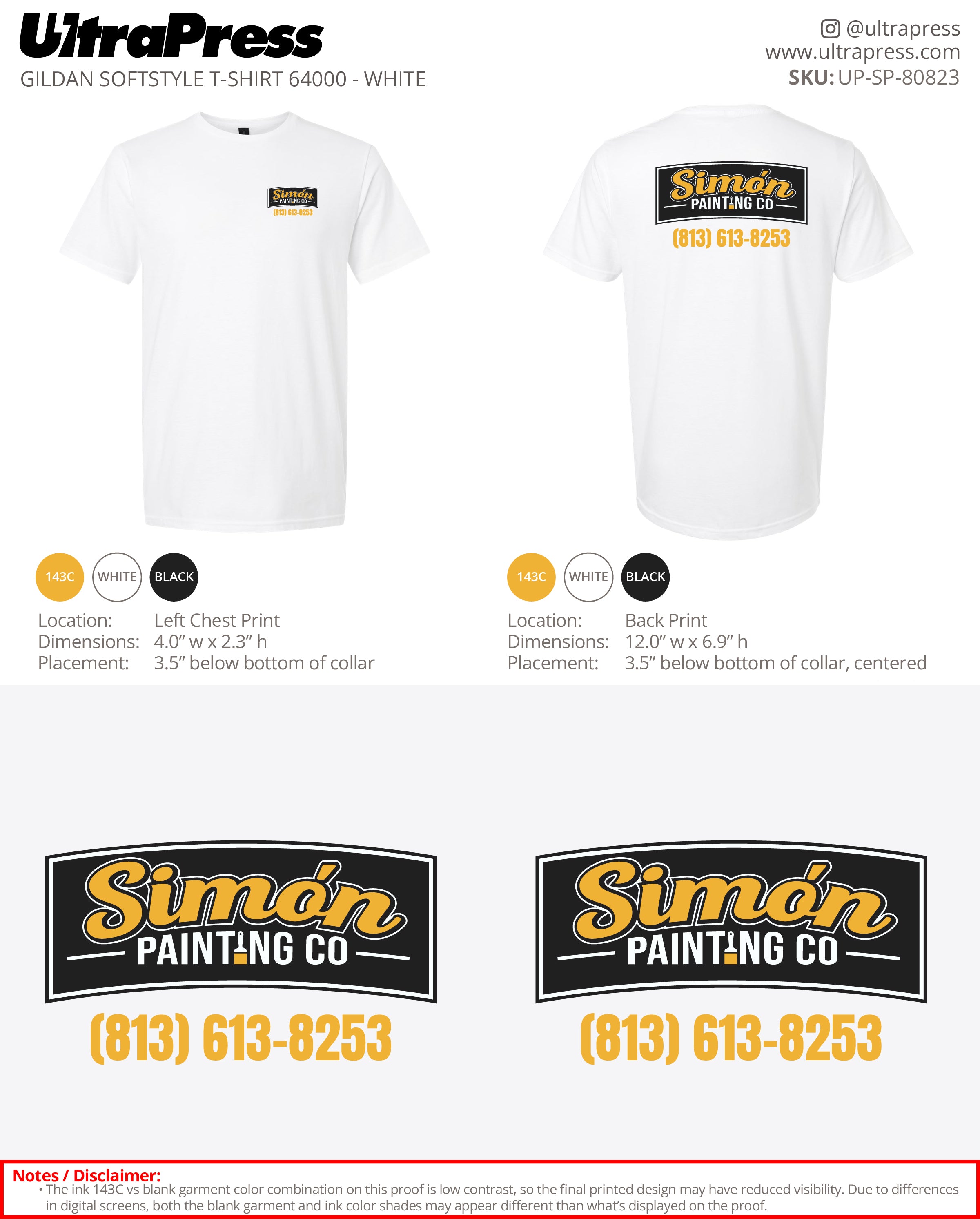 UP-SP-80823 Simon Painting Co. - Christopher Simon 100 Min Qty (Bulk)