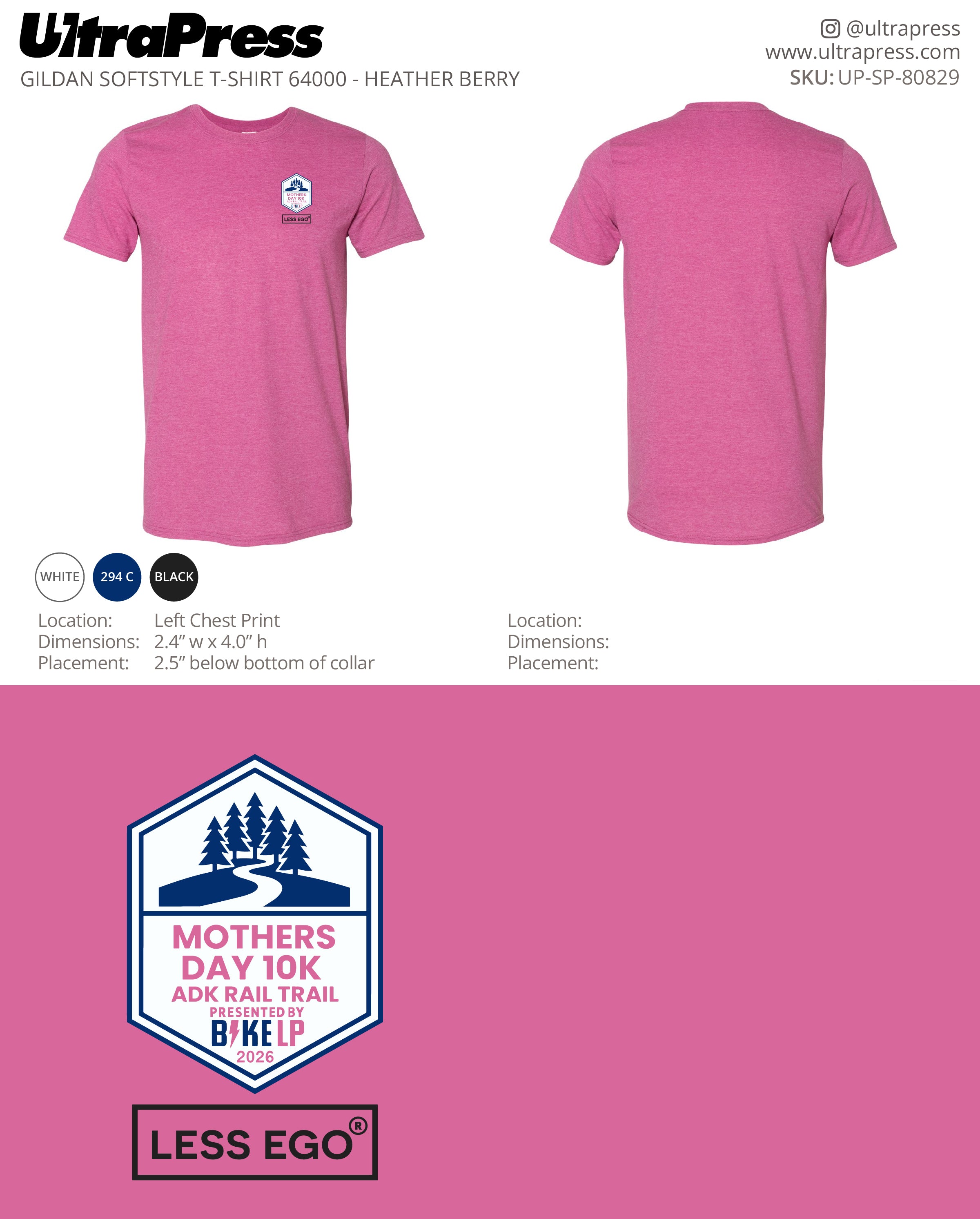 UP-SP-80829 LESS EGO - Greg Borzilleri 100 Pieces Package (Bulk)