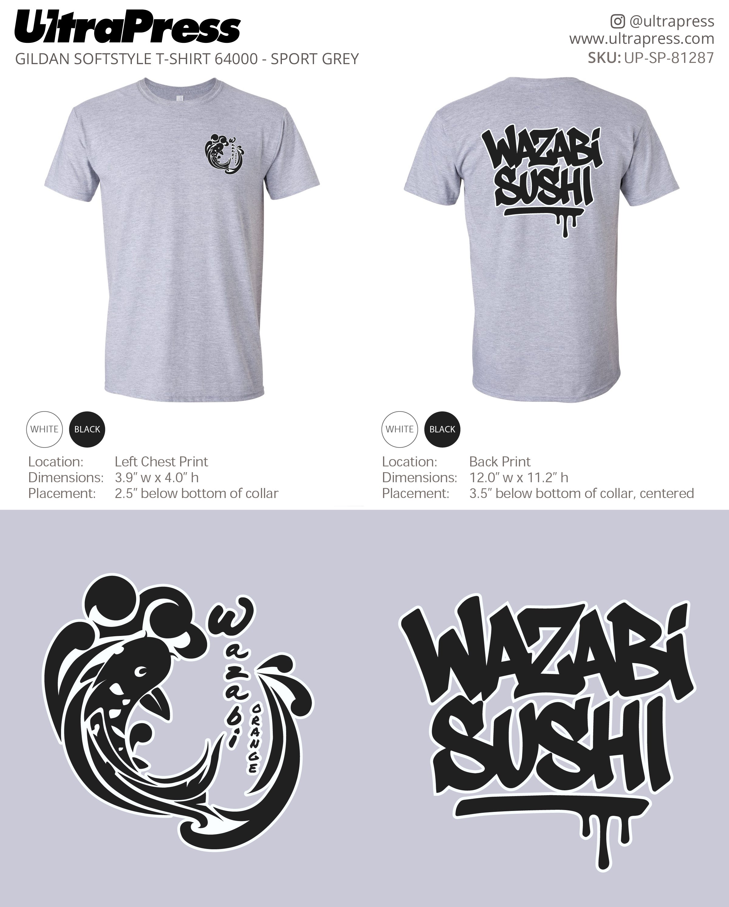 UP-SP-81287 Wazabi Sushi - Theerakitti S. 50 Pieces Package Deal (Bulk)