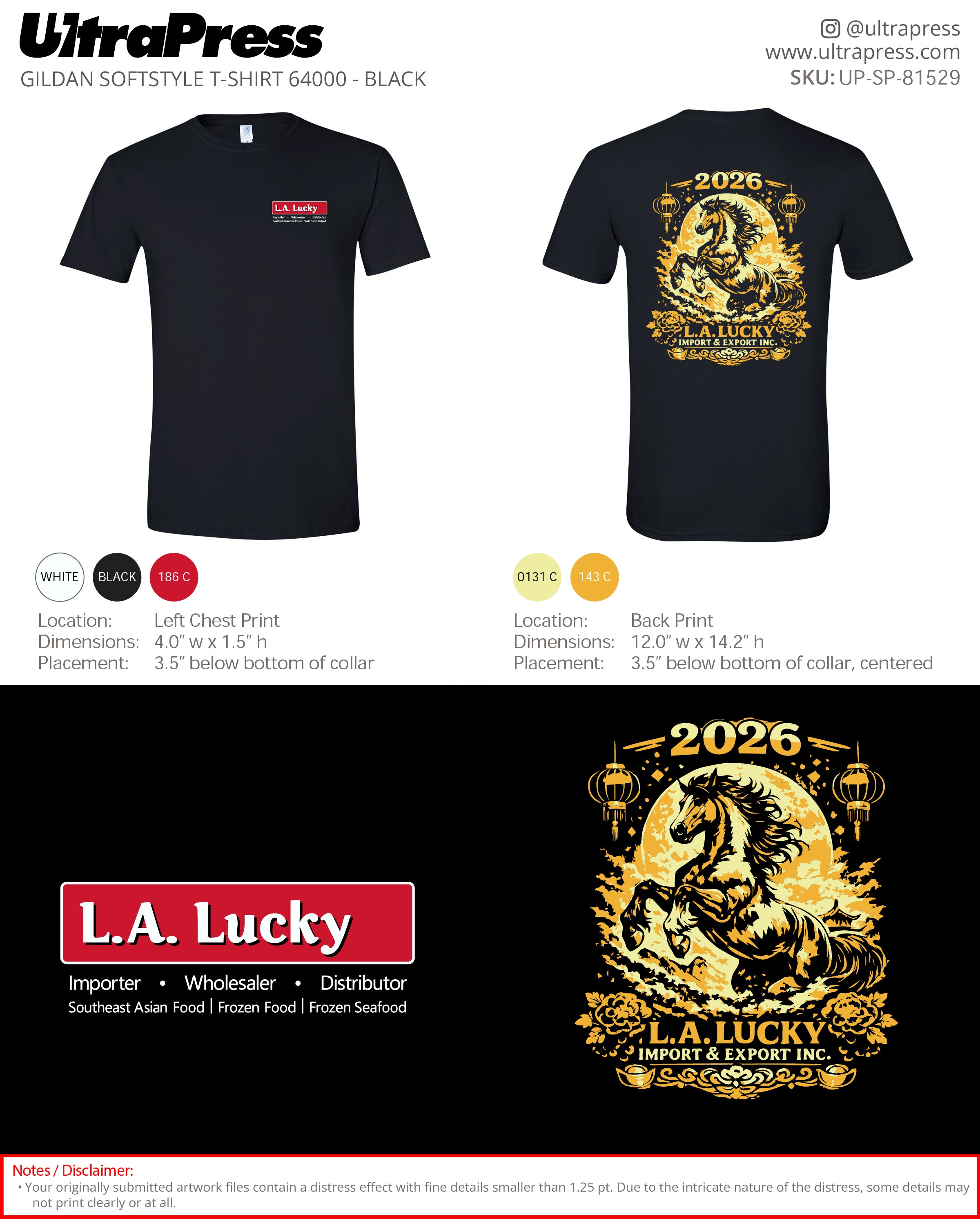 UP-SP-81529 2026 L.A. Lucky Import & Export Inc. - Jerry Nguyen 100 Pieces Package Deal (Bulk)