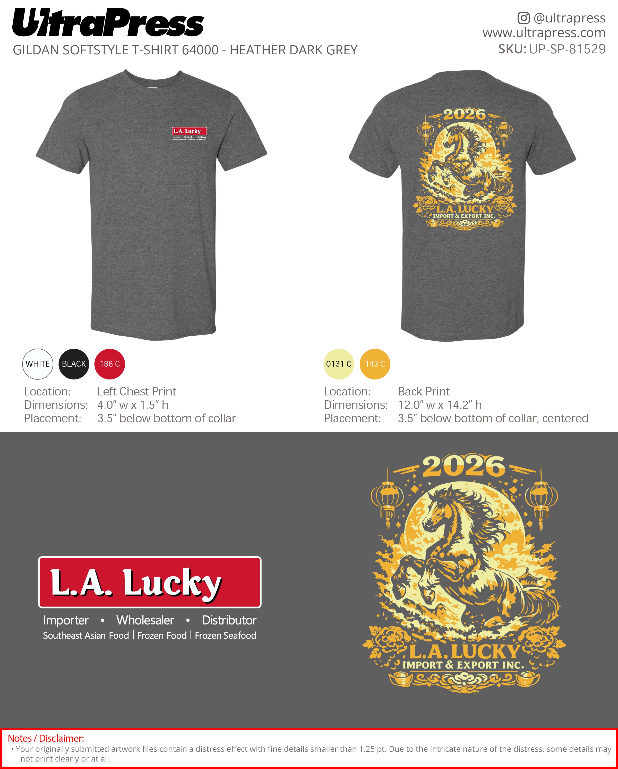 UP-SP-81529 2026 L.A. Lucky Import & Export Inc. - Jerry Nguyen 100 Pieces Package Deal (Bulk)