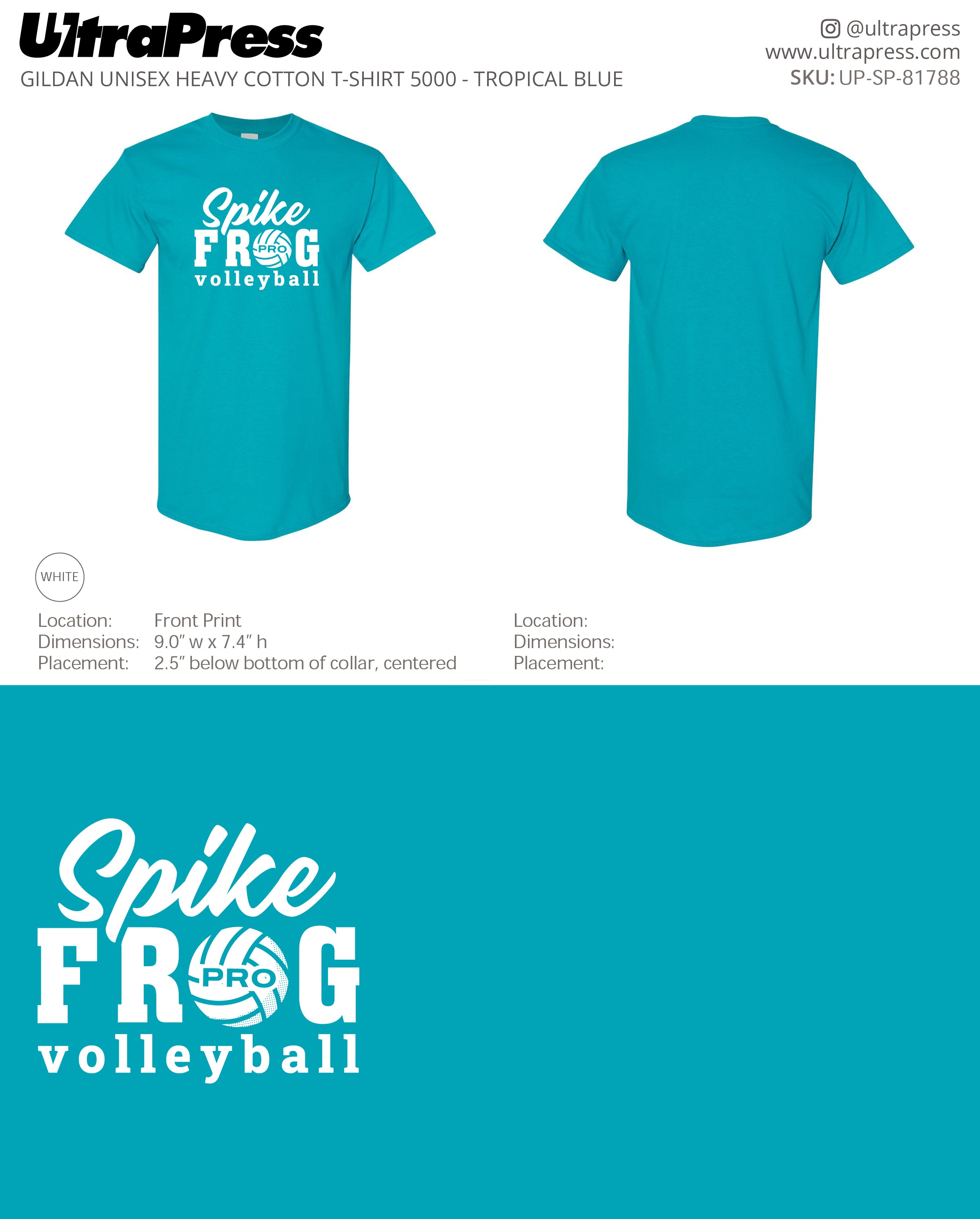 UP-SP-81788 Spike Frog Spike Pro - Melissa Hinnant 50 Min Qty (Bulk)