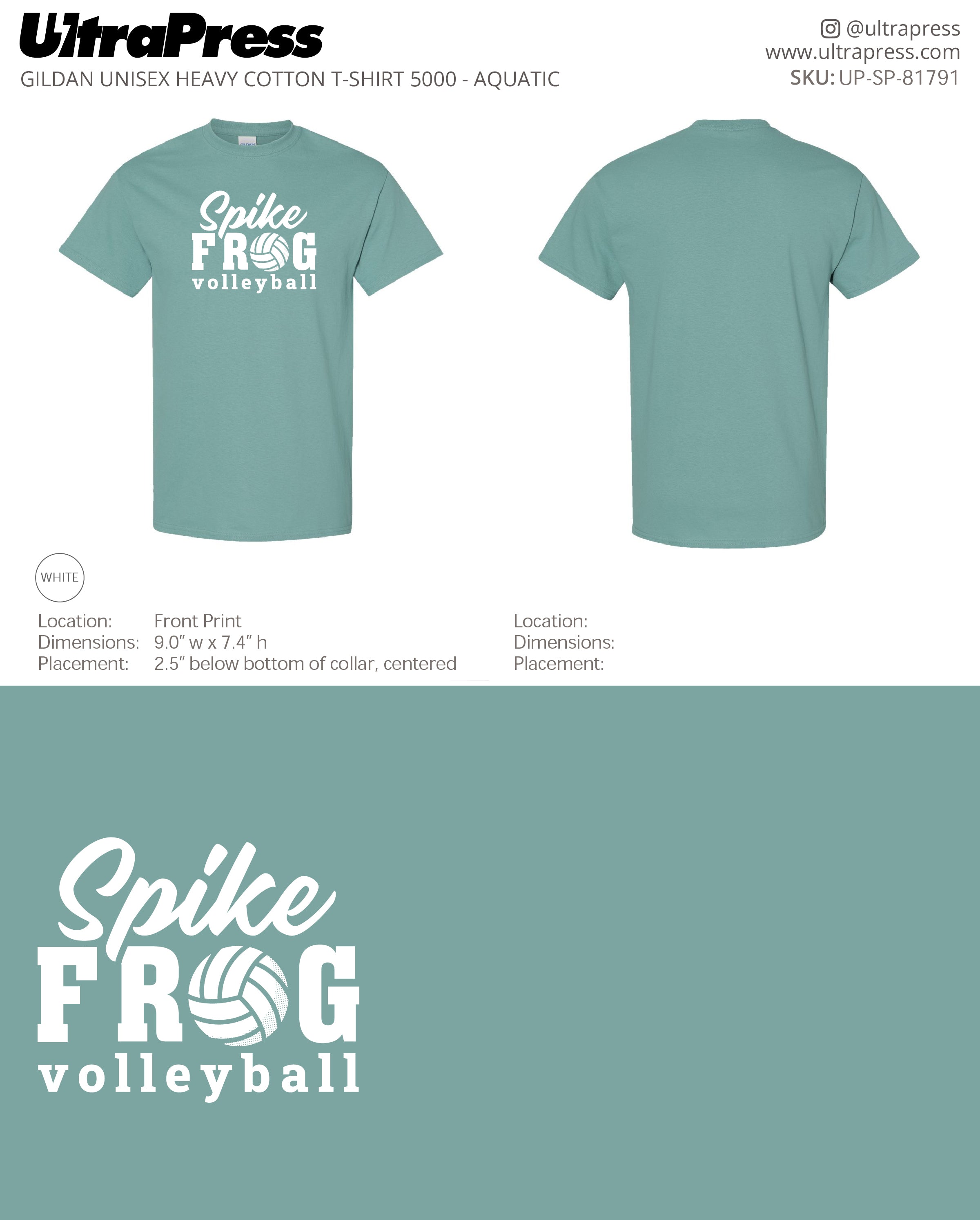 UP-SP-81791 Spike Frog Spike - Melissa Hinnant 100 Min Qty (Bulk)