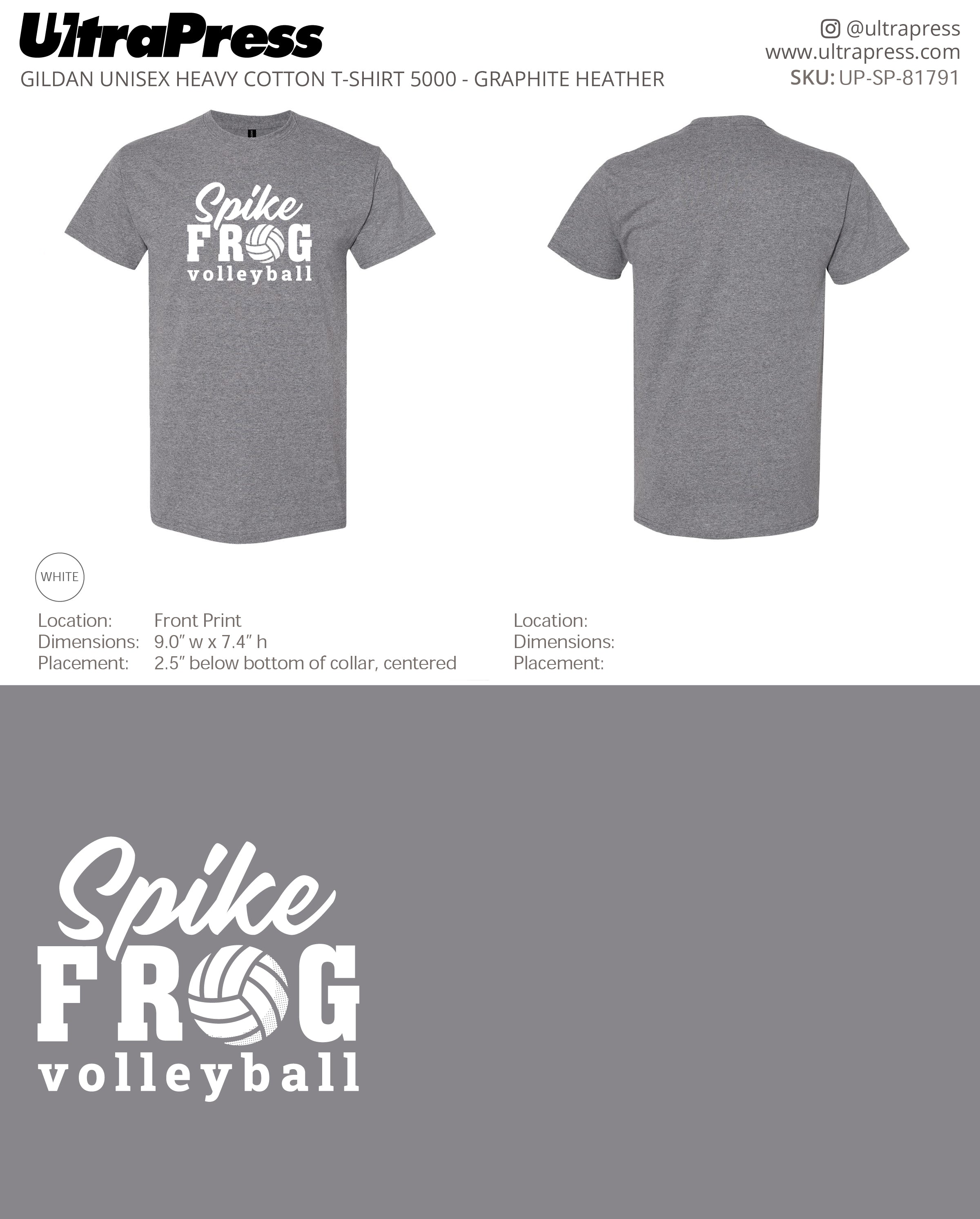 UP-SP-81791 Spike Frog Spike - Melissa Hinnant 100 Min Qty (Bulk)
