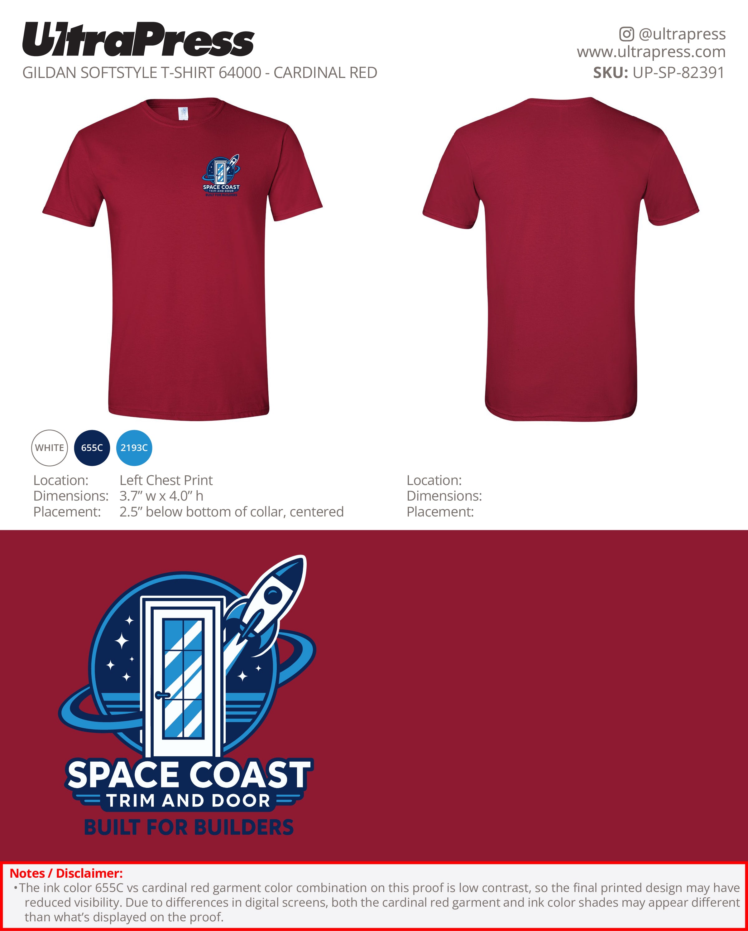UP-SP-82391 Space Coast - Murali Jesudoss 100 Pieces Package Deal (Bulk)