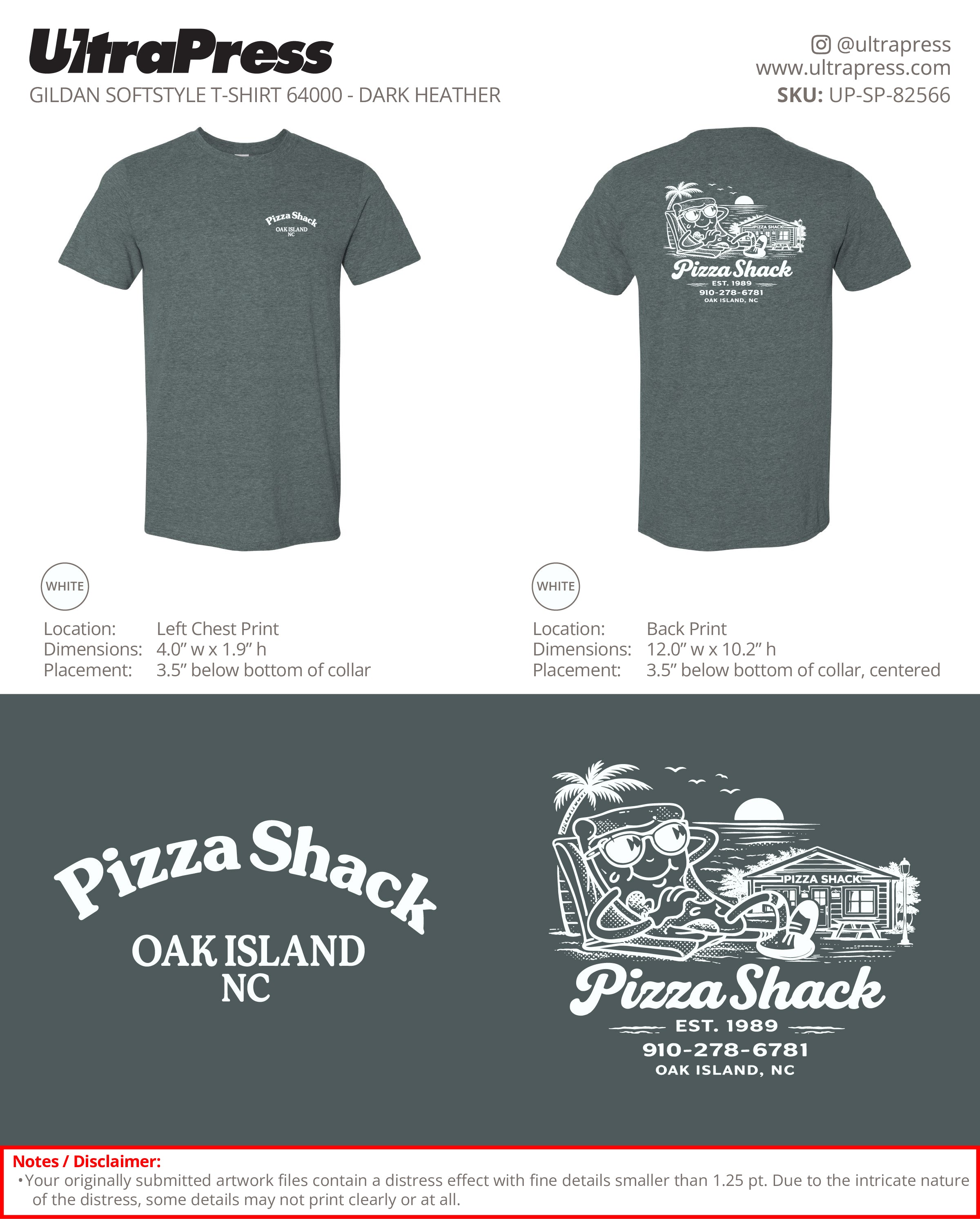 UP-SP-82566 Pizza Shack - Derek Cordle 100 Pieces Package Deal (Bulk)