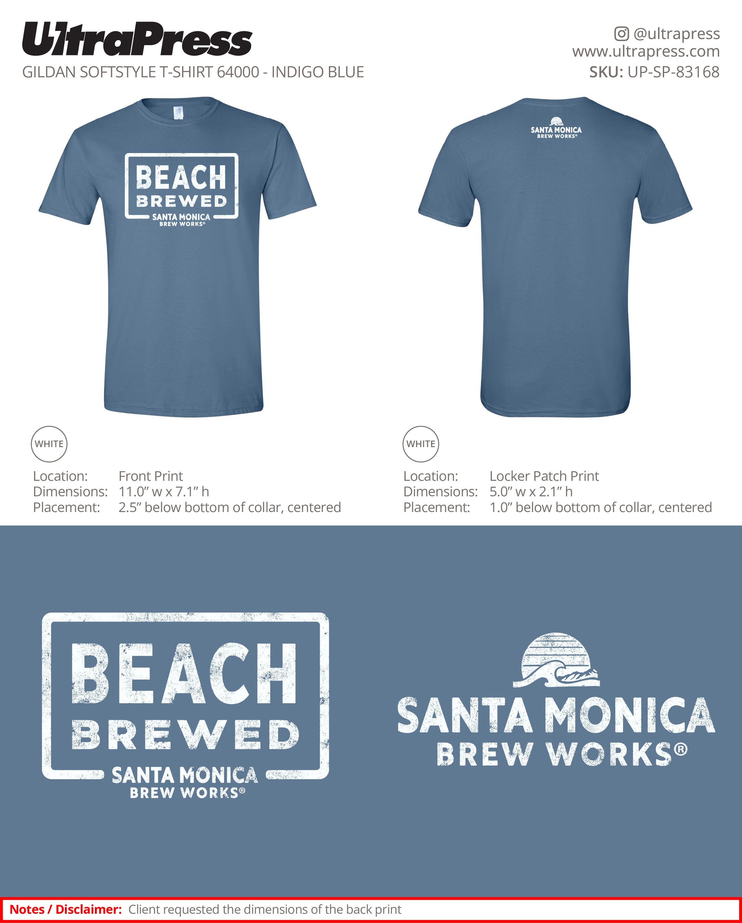 UP-SP-83168 Beach Brewed - Johnny Wardell 100 Pieces Package Deal (Bulk)