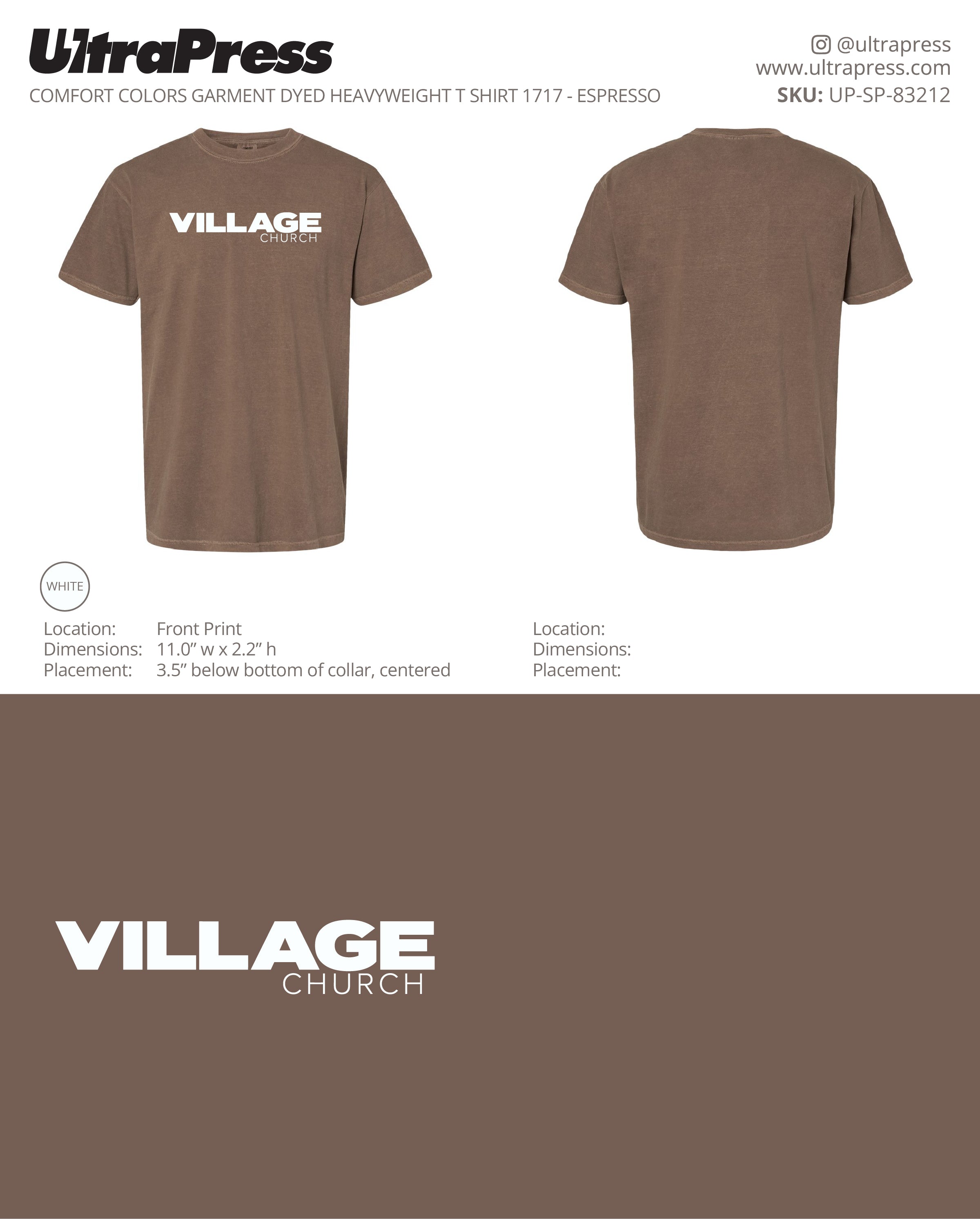 UP-SP-83212 Village Church - Stacey Tabor 24 Min Qty (Bulk)