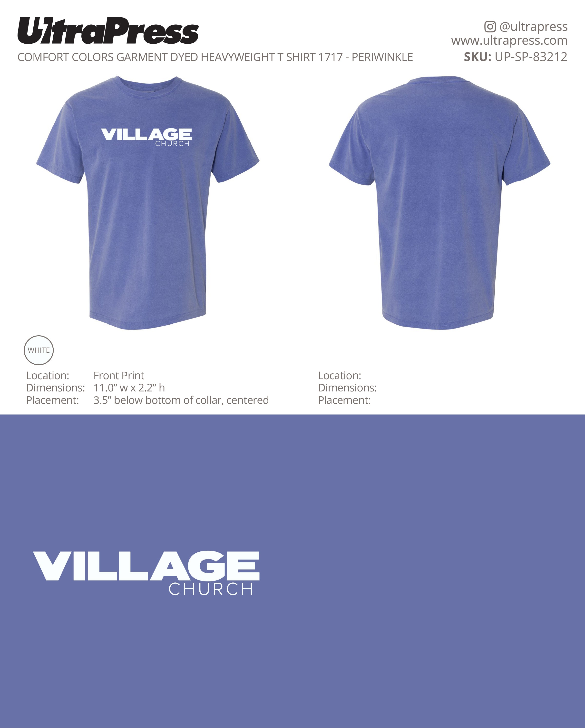 UP-SP-83212 Village Church - Stacey Tabor 24 Min Qty (Bulk)