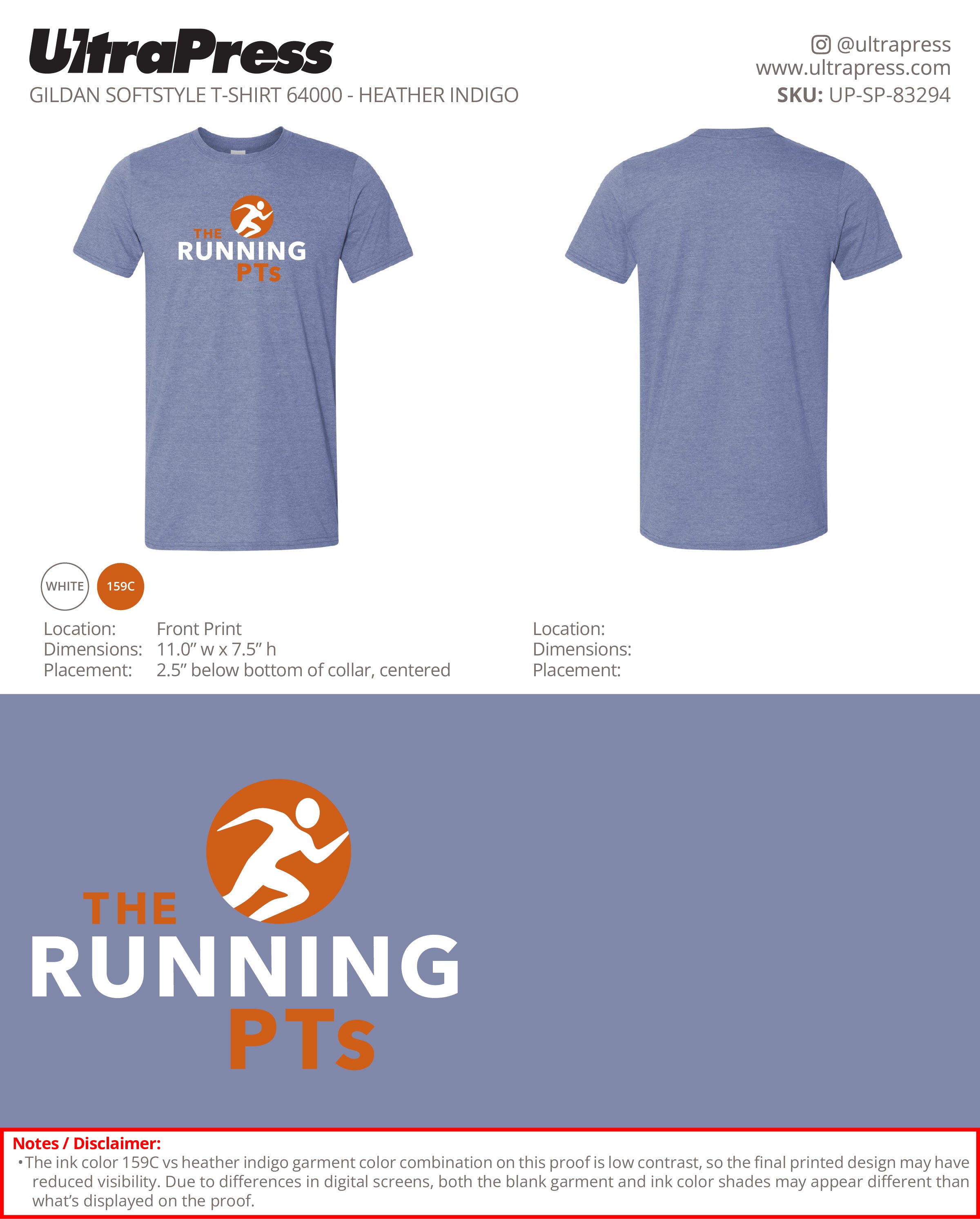 UP-SP-83294 The Running PTS - Lee Welch 100 Pieces Package Deal (Bulk)