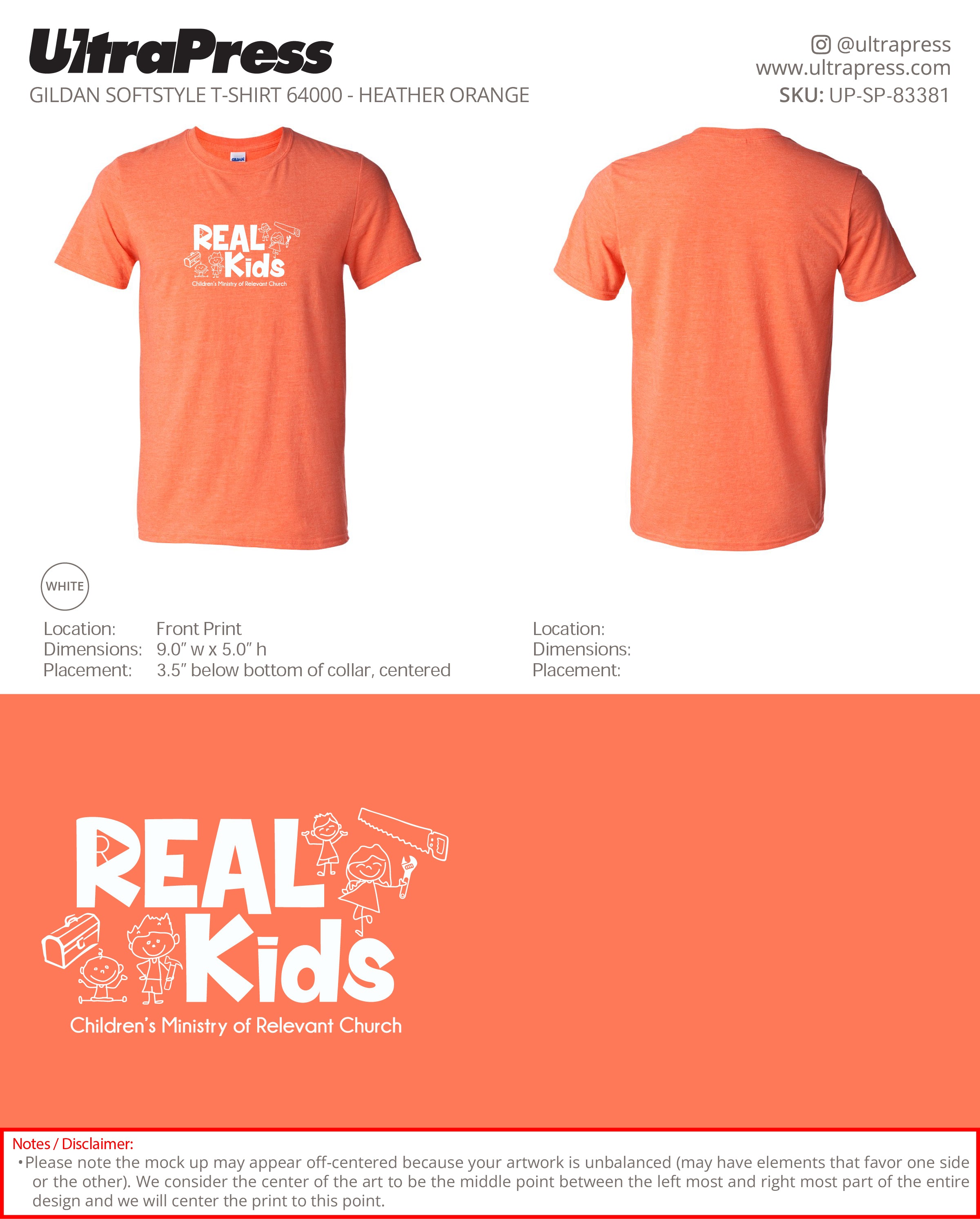 UP-SP-83381 Real Kids - Aaron Goette 100 Min Qty (Bulk)