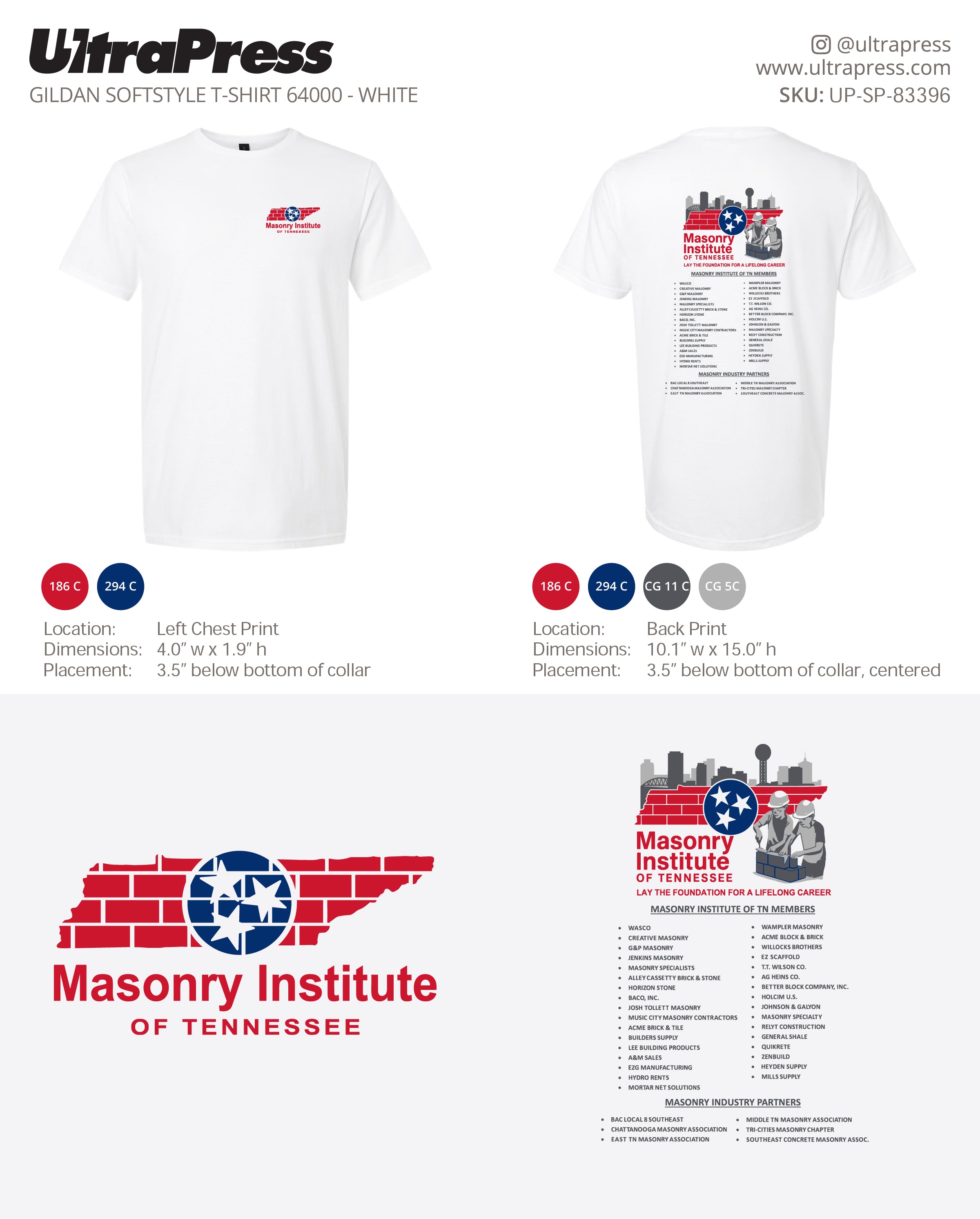 UP-SP-83396 Masonry Institute of Tennessee - Christy McCormick - 100 Min Qty (Bulk)