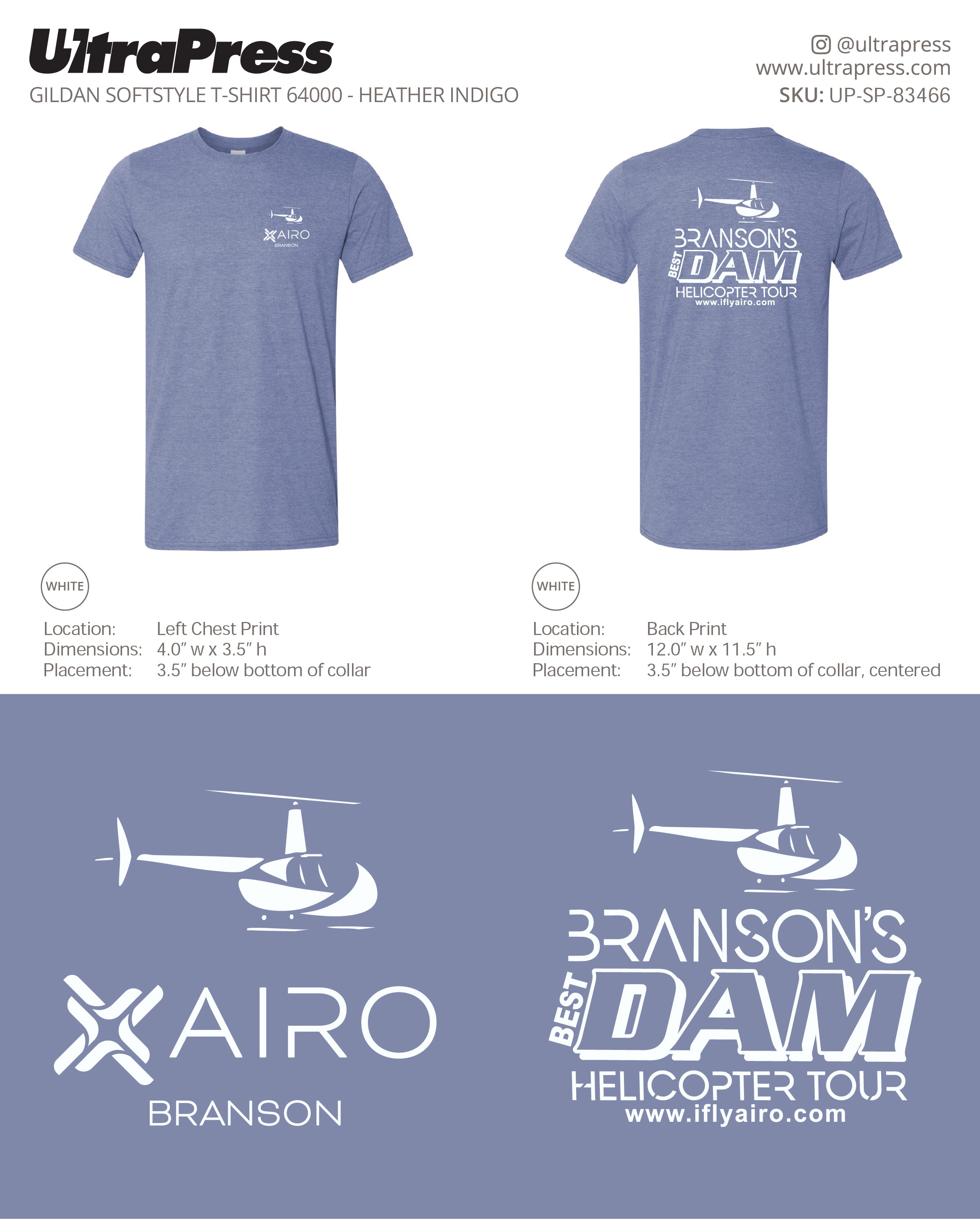 UP-SP-83466 AIRO Branson - Camron McAhren 100 Min Qty (Bulk)