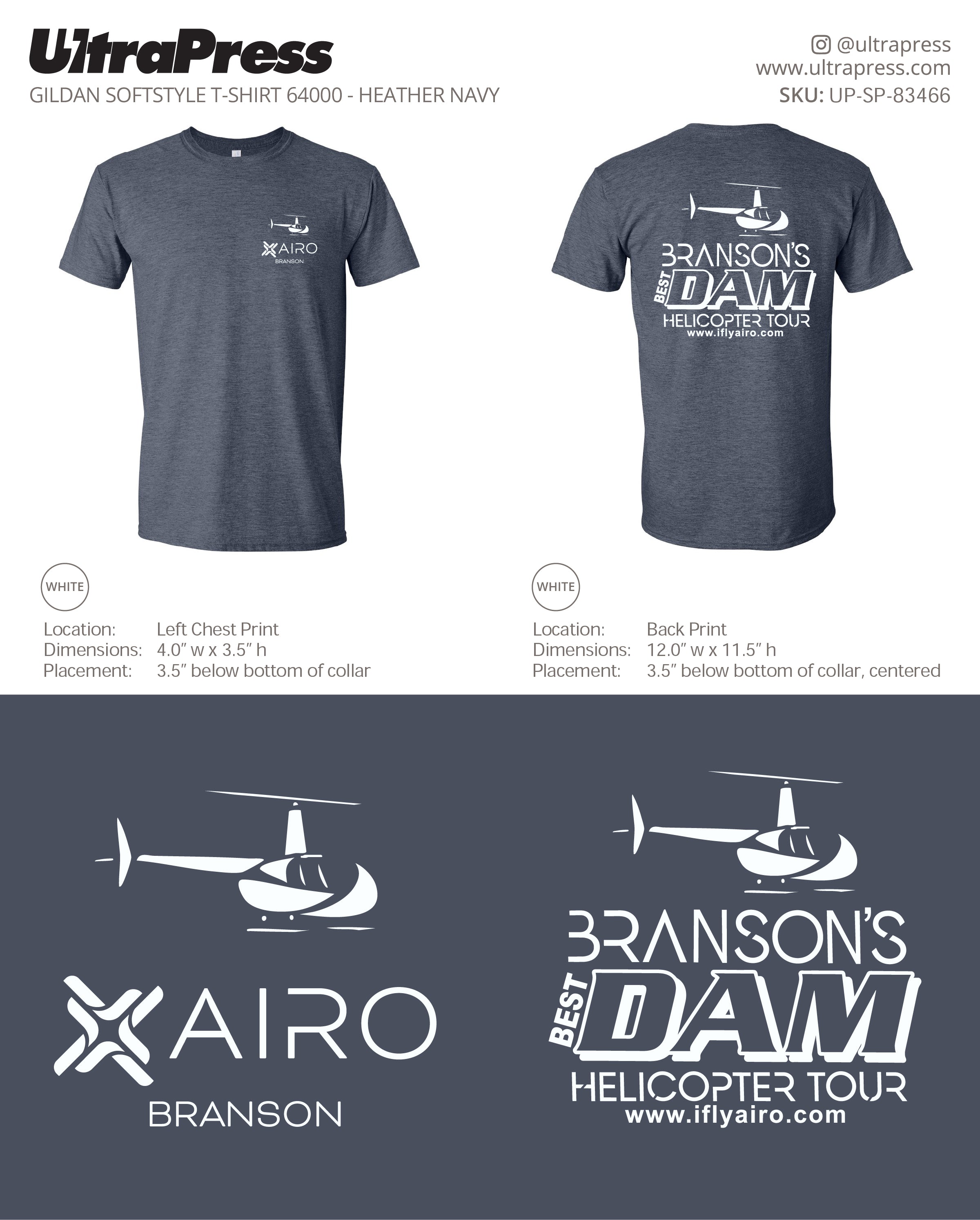 UP-SP-83466 AIRO Branson - Camron McAhren 100 Min Qty (Bulk)