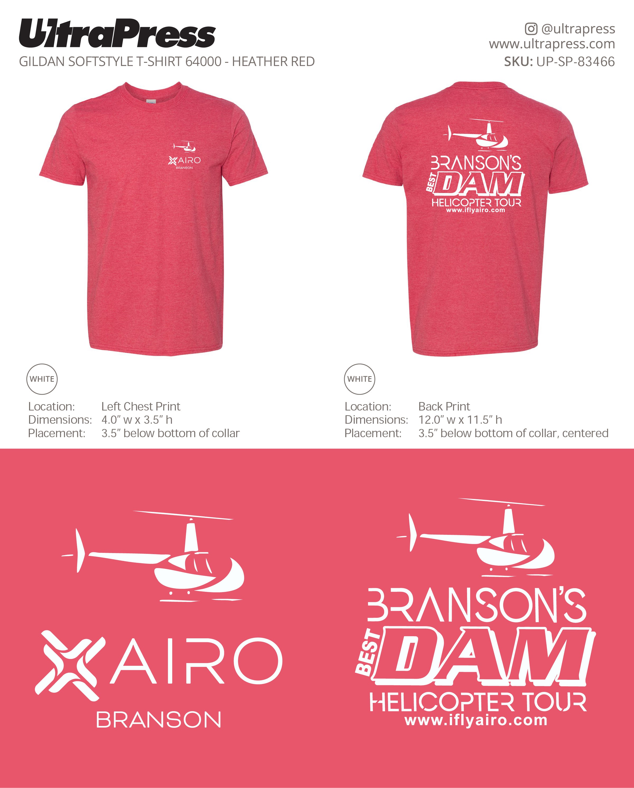 UP-SP-83466 AIRO Branson - Camron McAhren 100 Min Qty (Bulk)