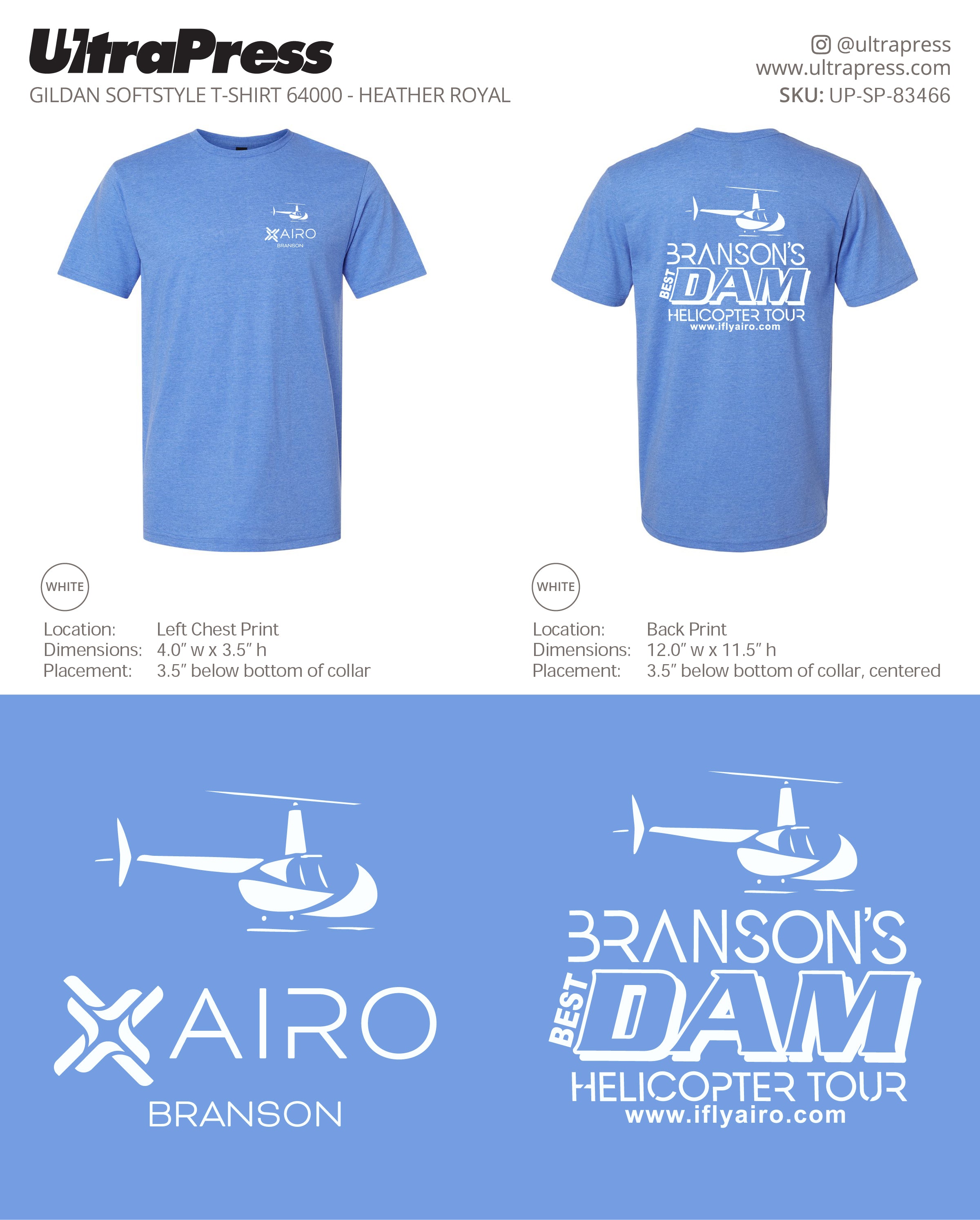 UP-SP-83466 AIRO Branson - Camron McAhren 100 Min Qty (Bulk)
