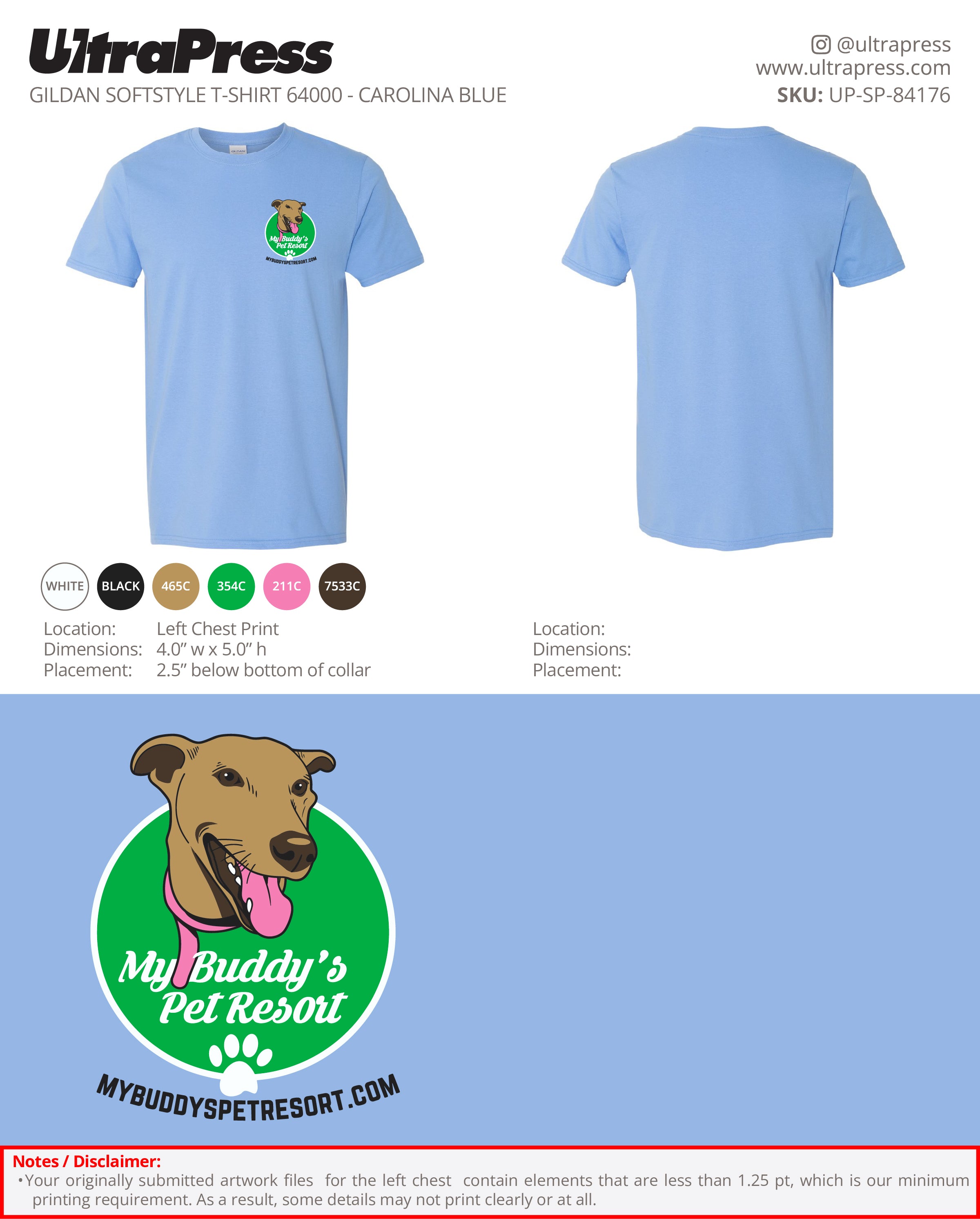 UP-SP-84176 My Buddy's Pet Resort - Ken Jenkines 100 Min Qty (Bulk)