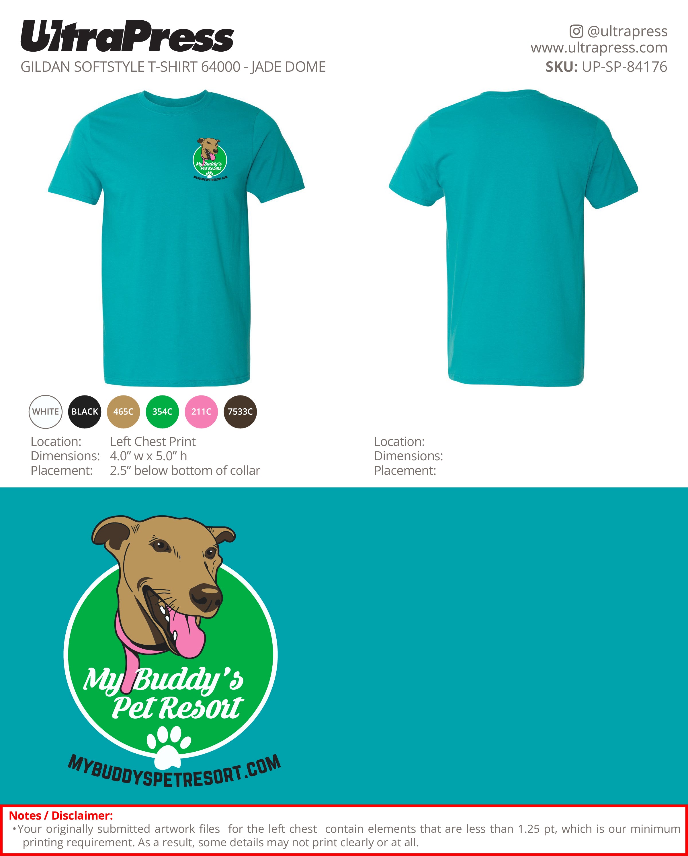 UP-SP-84176 My Buddy's Pet Resort - Ken Jenkines 100 Min Qty (Bulk)