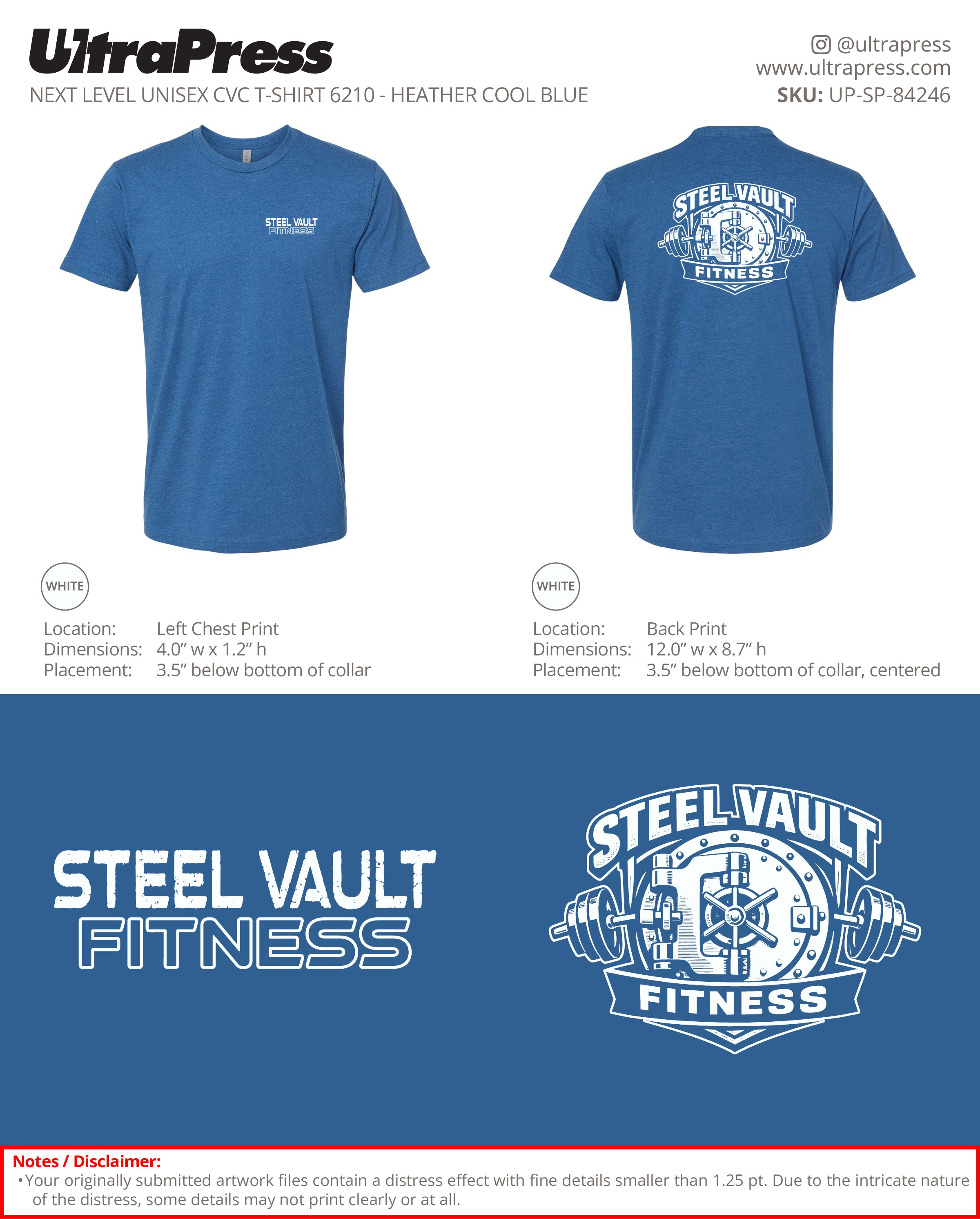 UP-SP-84246 Steel Vault Fitness - Paul Lentini 50 Pieces Package Deal (Bulk)