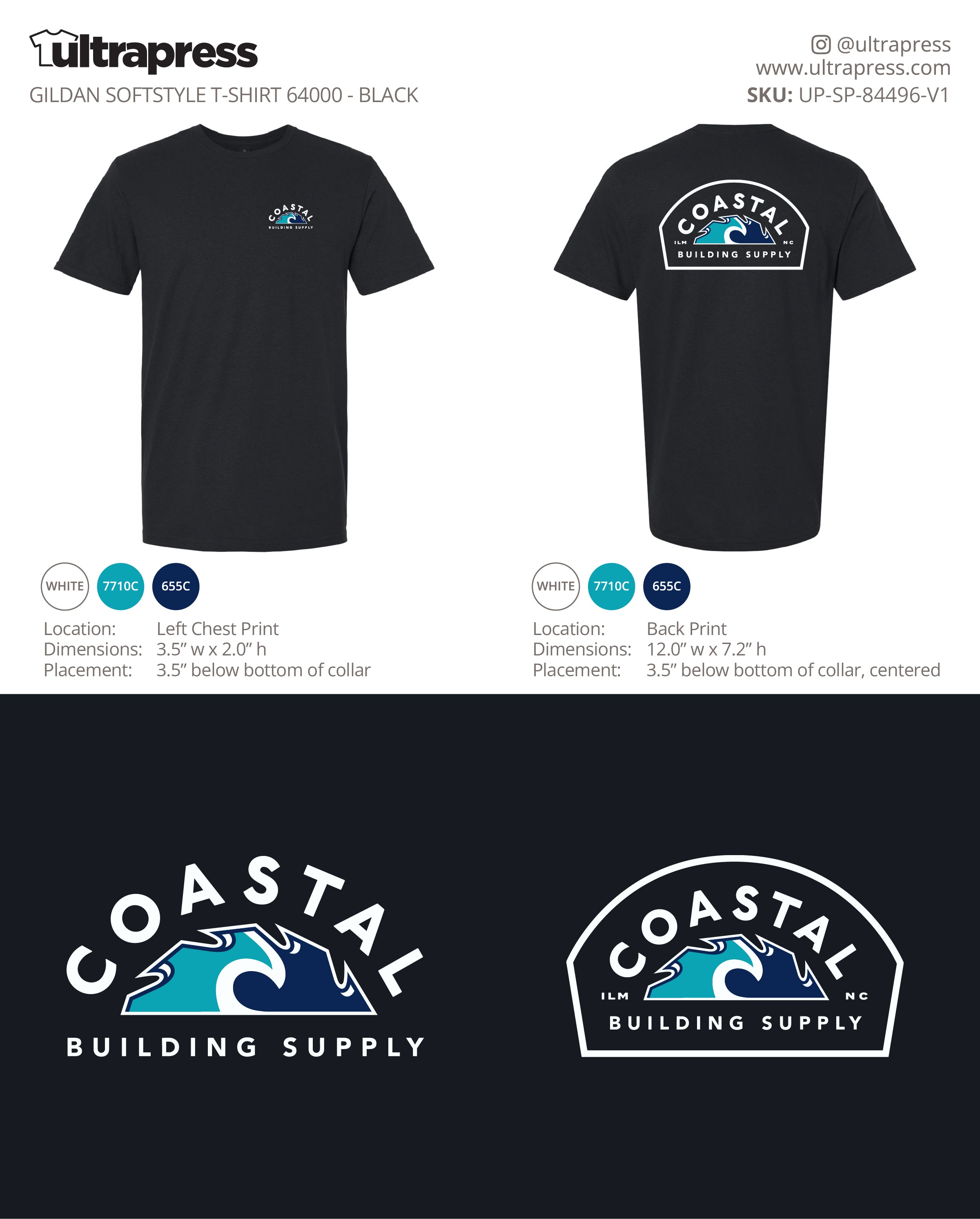 UP-SP-84496 Coastal Building Supply - Jordan Messick 100 Pieces Package Deal (Bulk)