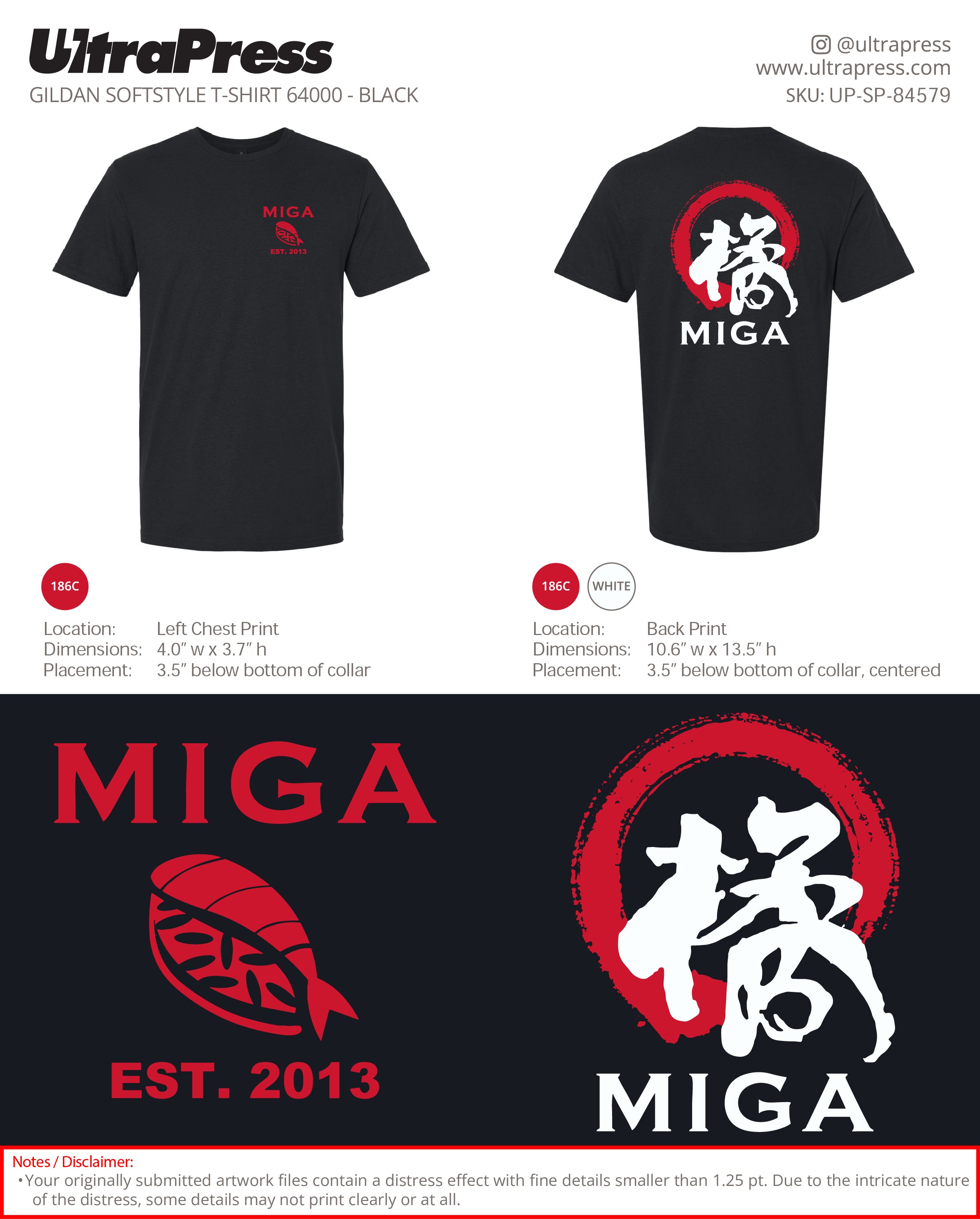UP-SP-84579 Miga Est. 2013 - Cong He 100 Min Qty (Bulk)