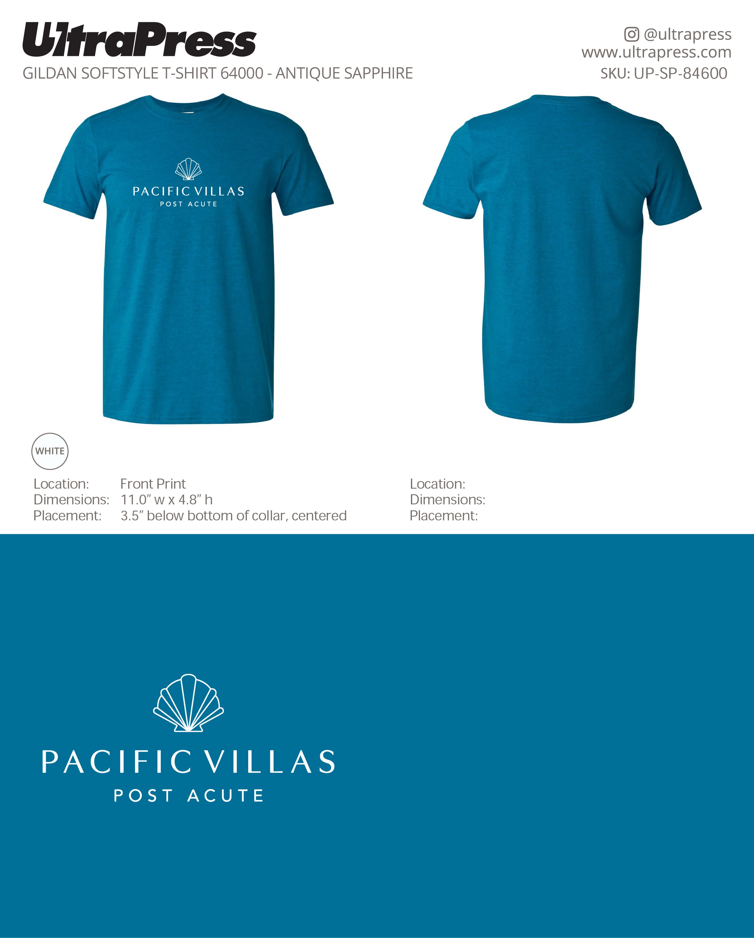 UP-SP-84600 PACIFIC VILLAS - APRIL BENITO 100 Min Qty (Bulk)