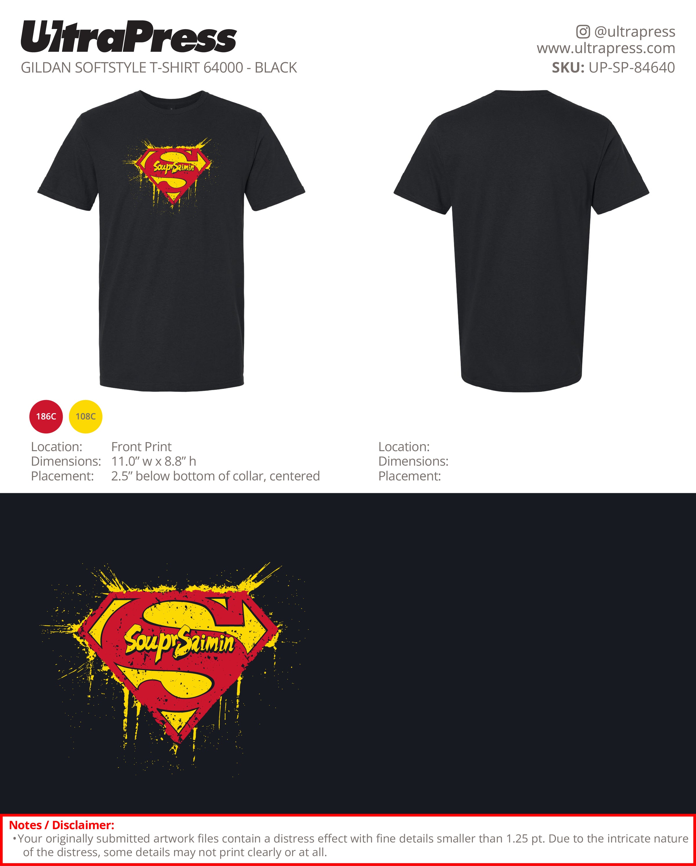 UP-SP-84640 SouprSaimin - Michael Hee 100 Min Qty (Bulk)