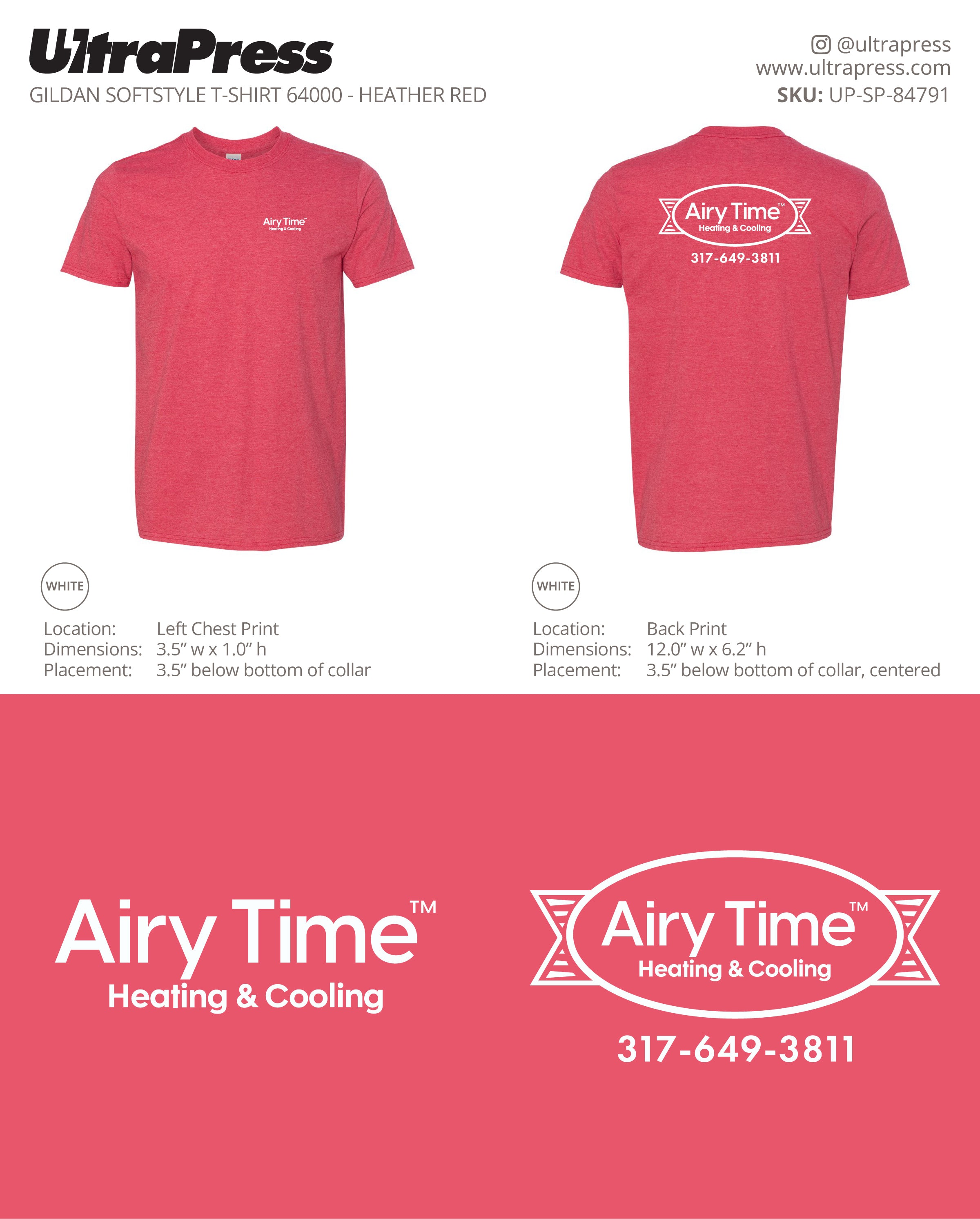 UP-SP-84791 Airy Time Heating & Cooling - Rachel Eckerle 100 Pieces Package Deal (Bulk)