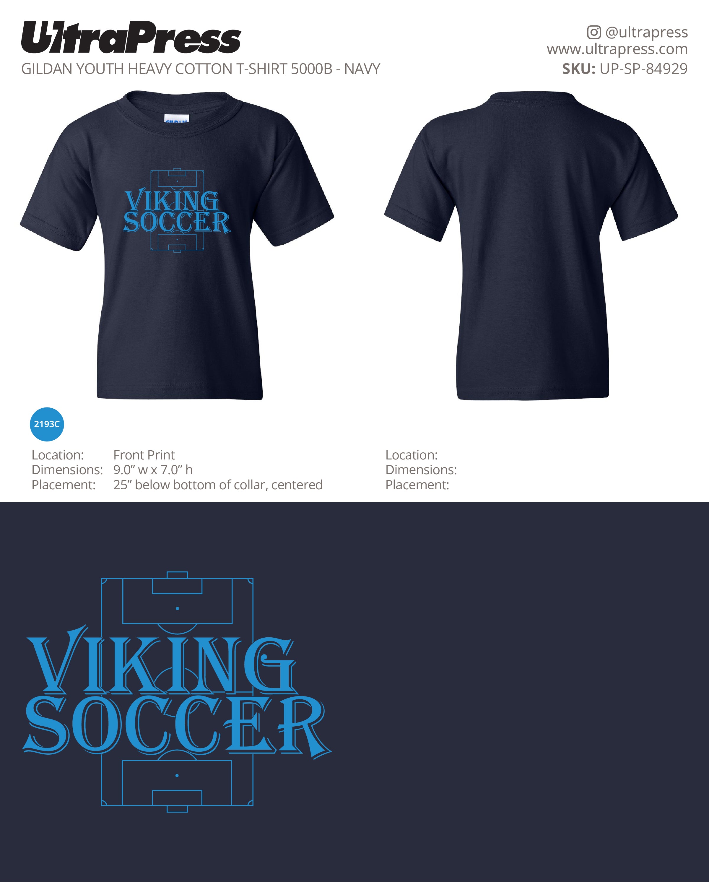 UP-SP-84929 Viking Soccer - Justin 100 Min Qty (Bulk)