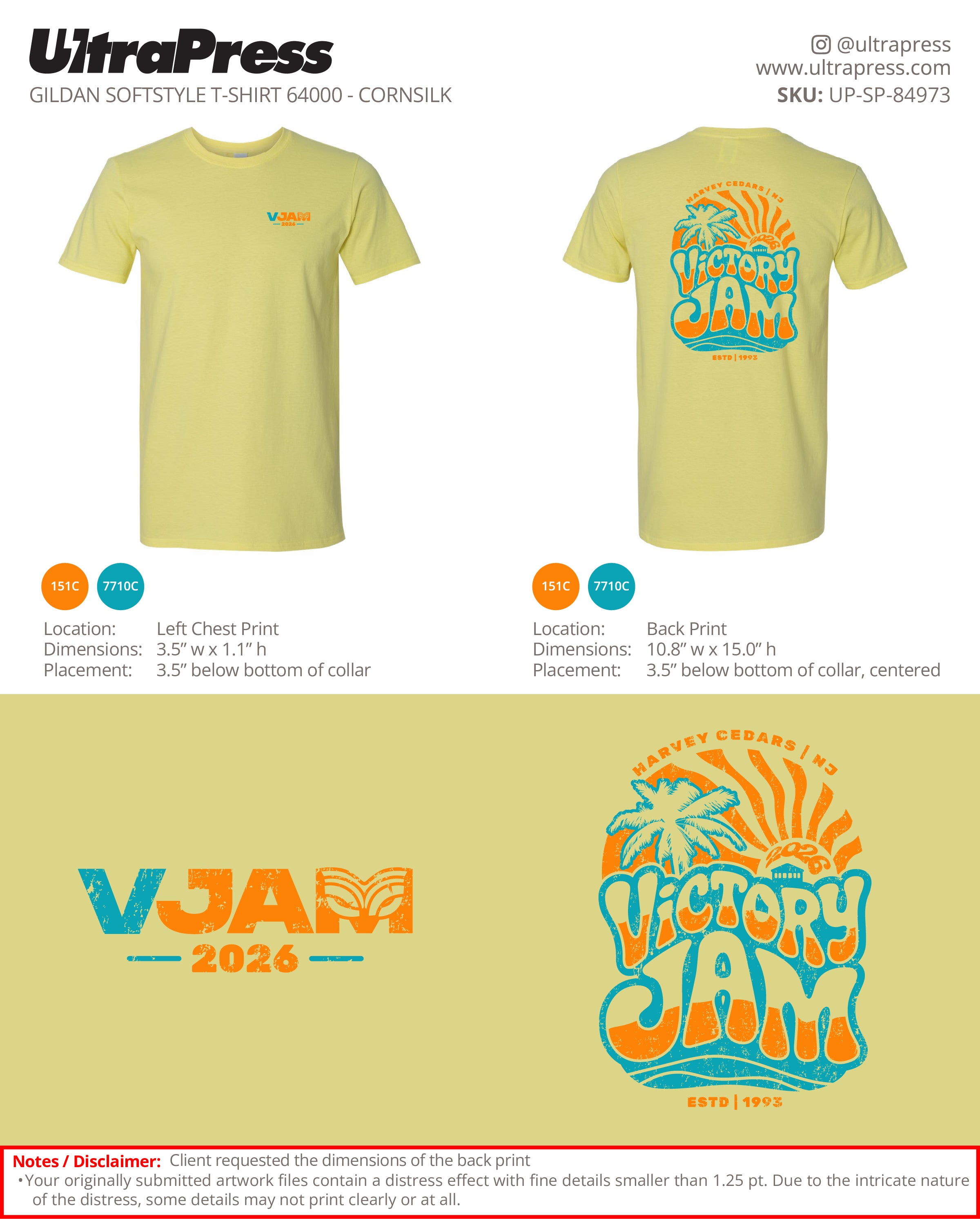 UP-SP-84973 Victory Jam - Steve Dallwig - 100 Min Qty - Package Deal (Bulk)