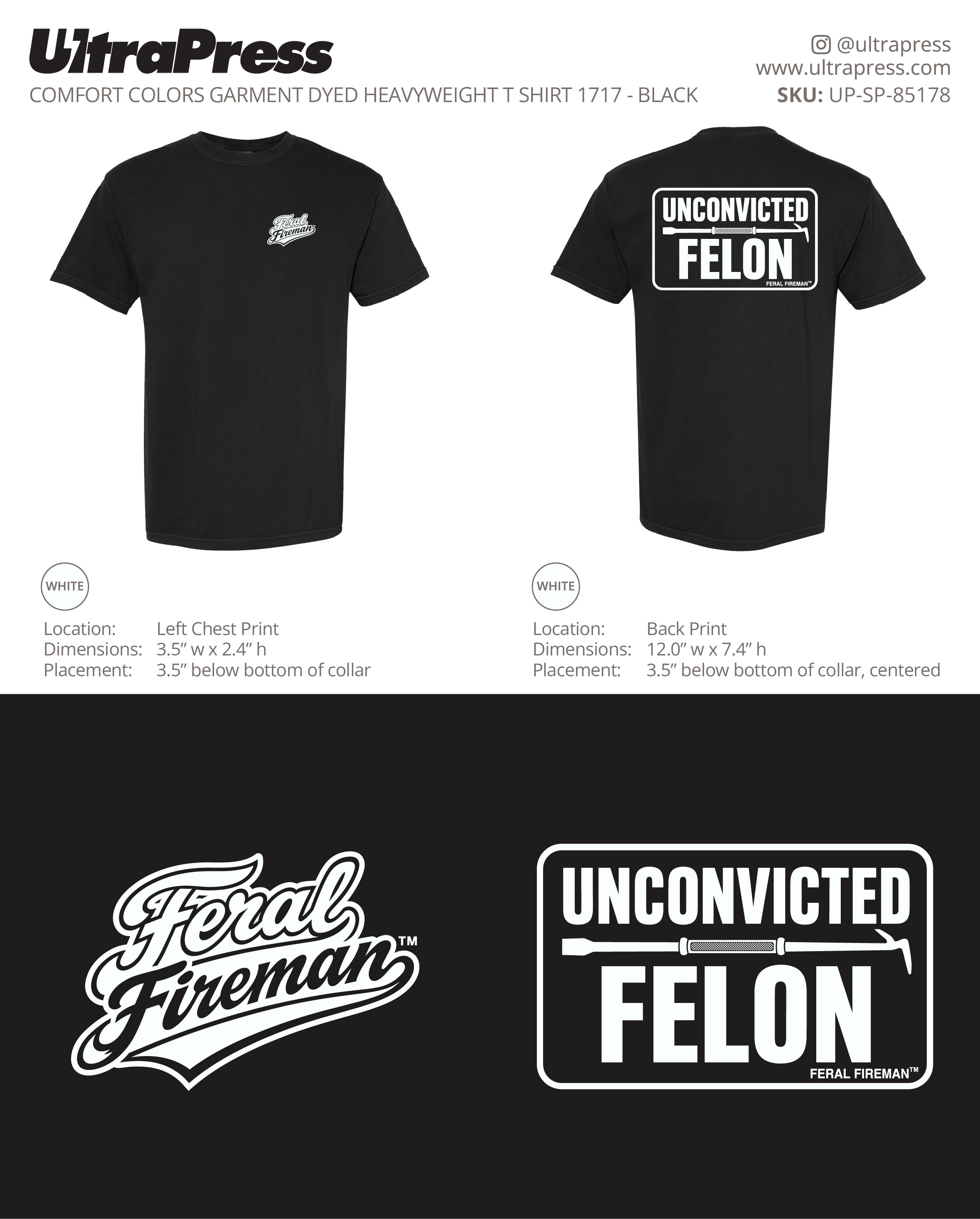 UP-SP-85178 Feral Fireman - Bryan Leech 100 Min Qty (Bulk)