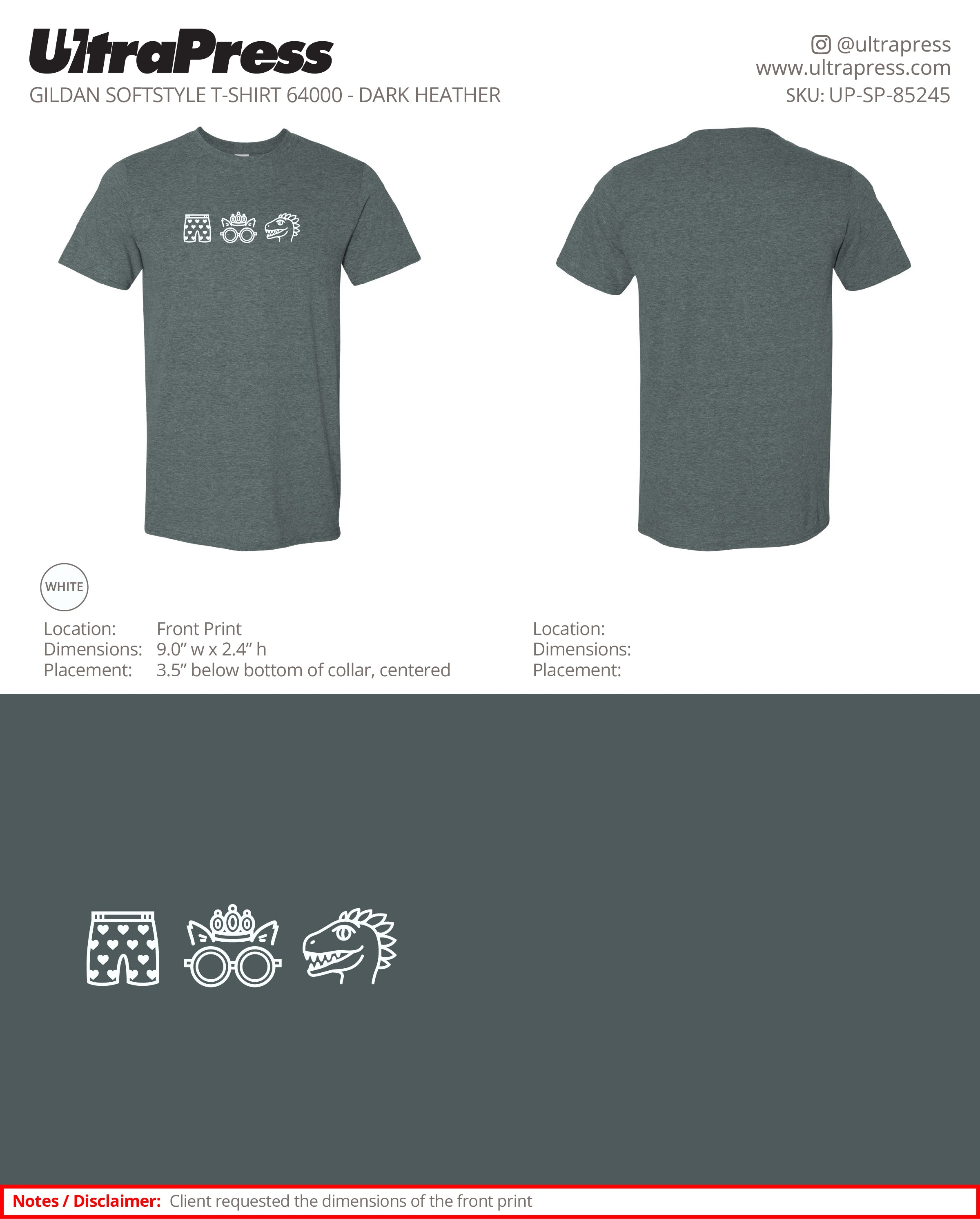 UP-SP-85245 Icons - J Eve 100 Min Qty (Bulk)