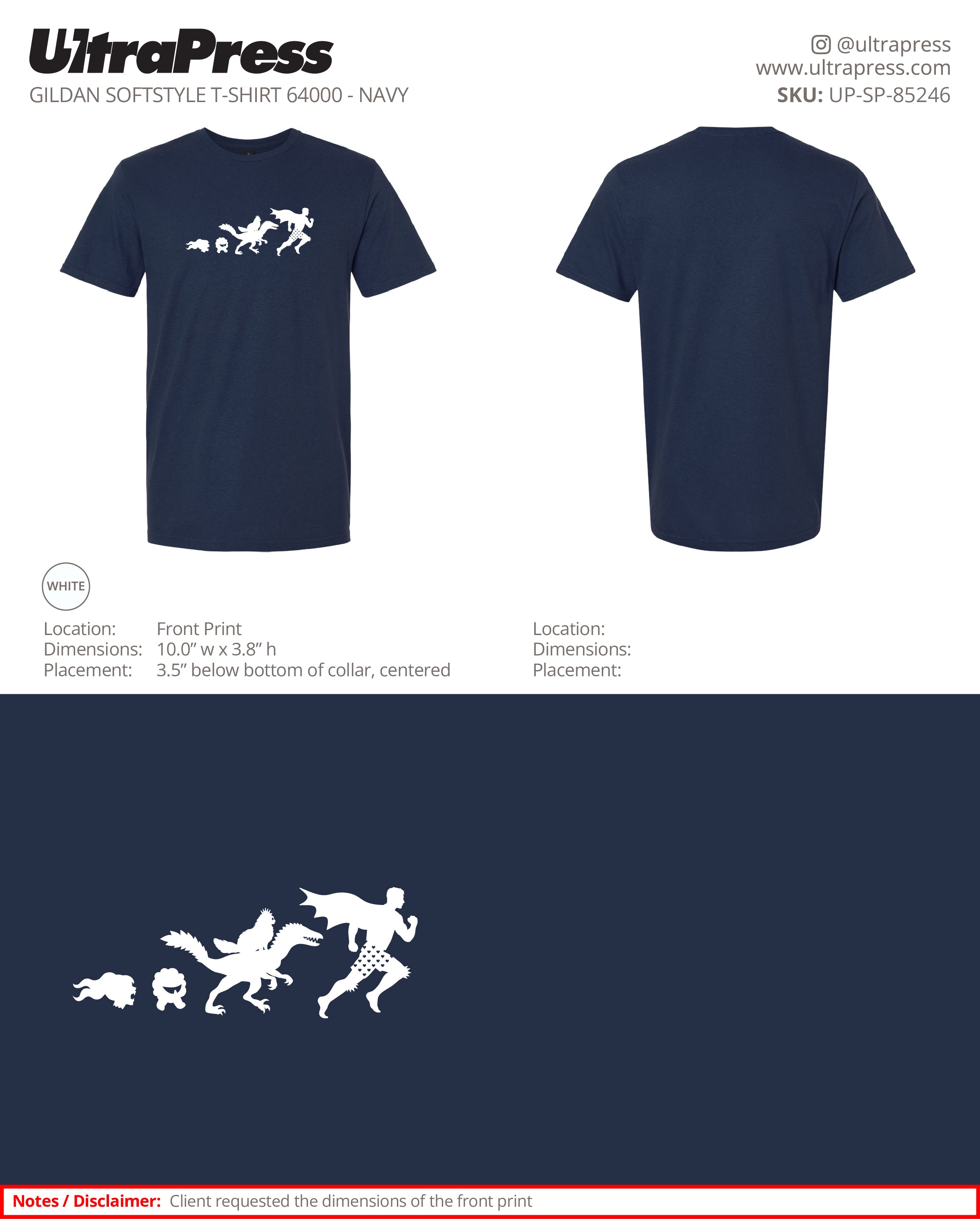 UP-SP-85246 Silhouettes - J Eve 100 Min Qty (Bulk)