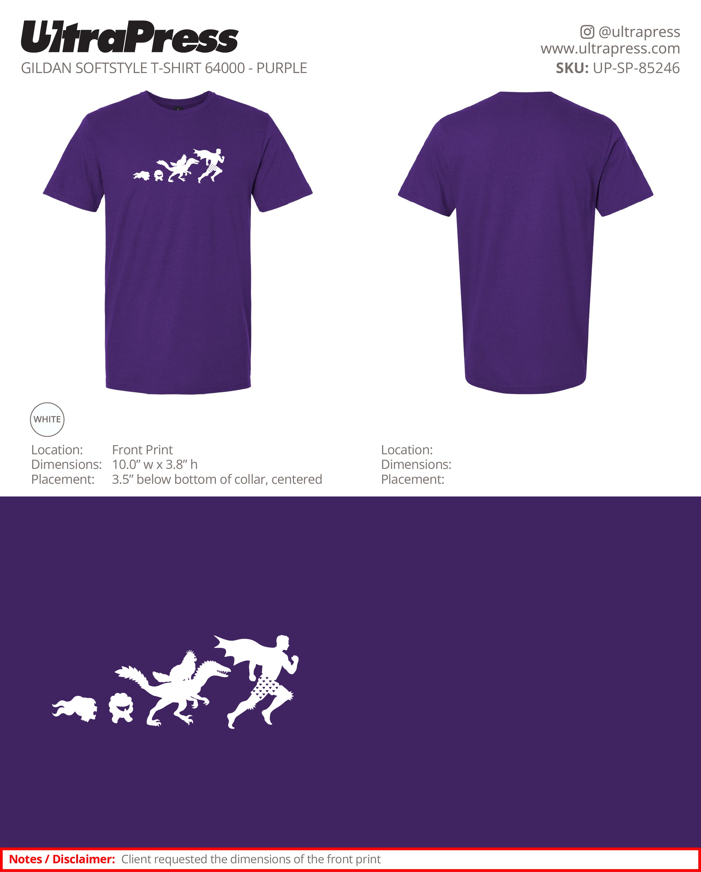 UP-SP-85246 Silhouettes - J Eve 100 Min Qty (Bulk)