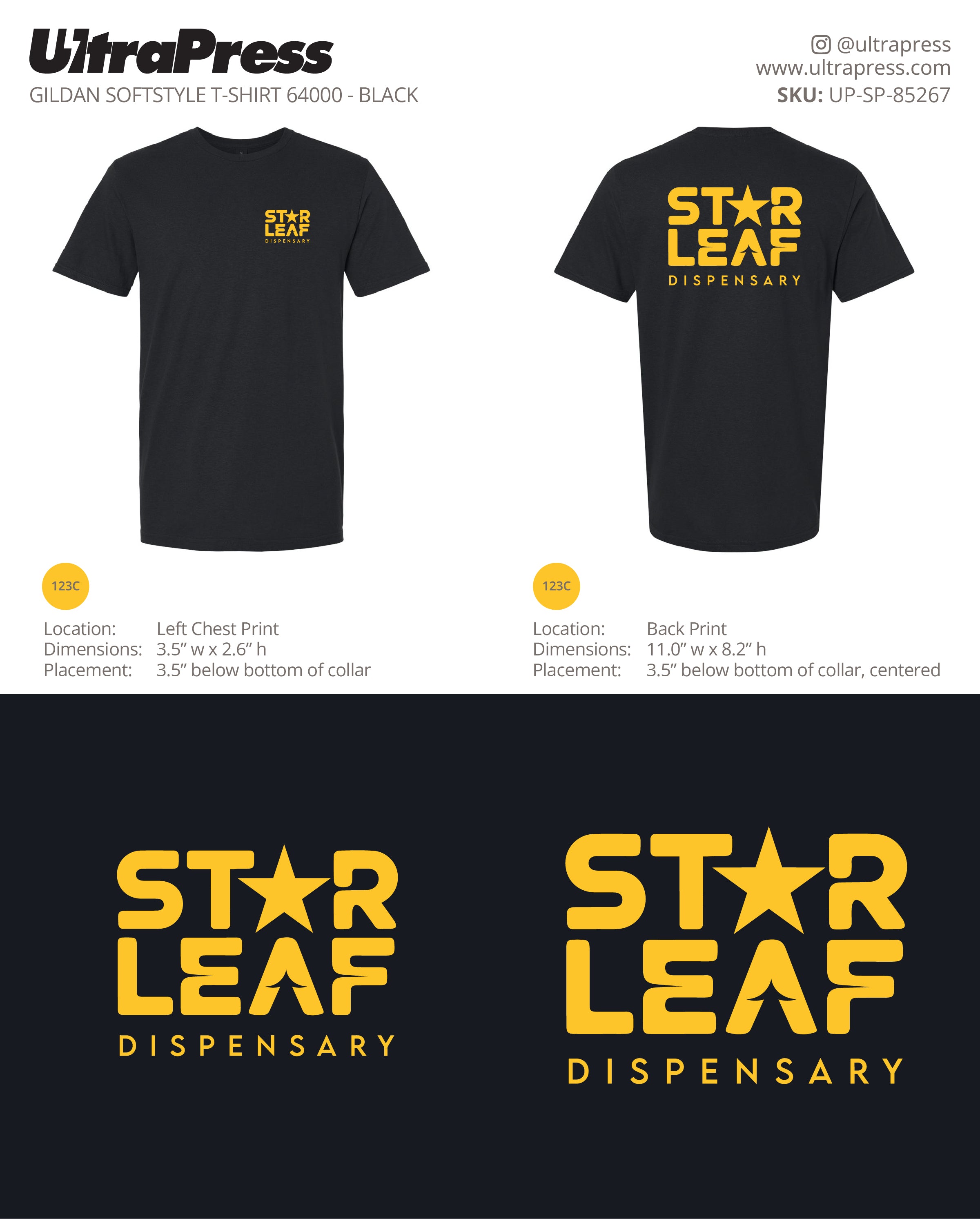 UP-SP-85267 Star Leaf Dispensary - Troy Robson 100 Min Qty (Bulk)