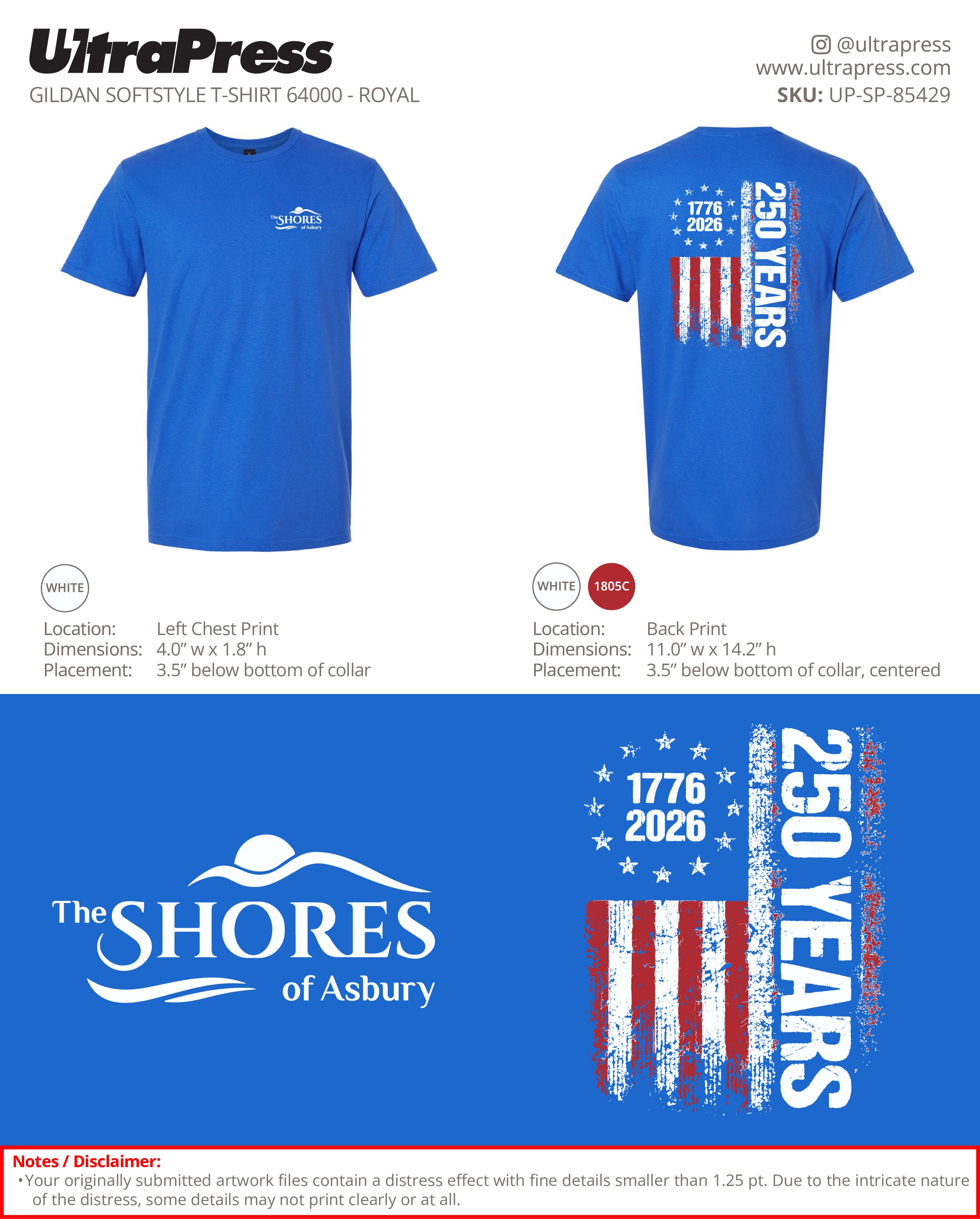 UP-SP-85429 The Shores Of Asbury - Karen McCullough 100 Min Qty (Bulk)