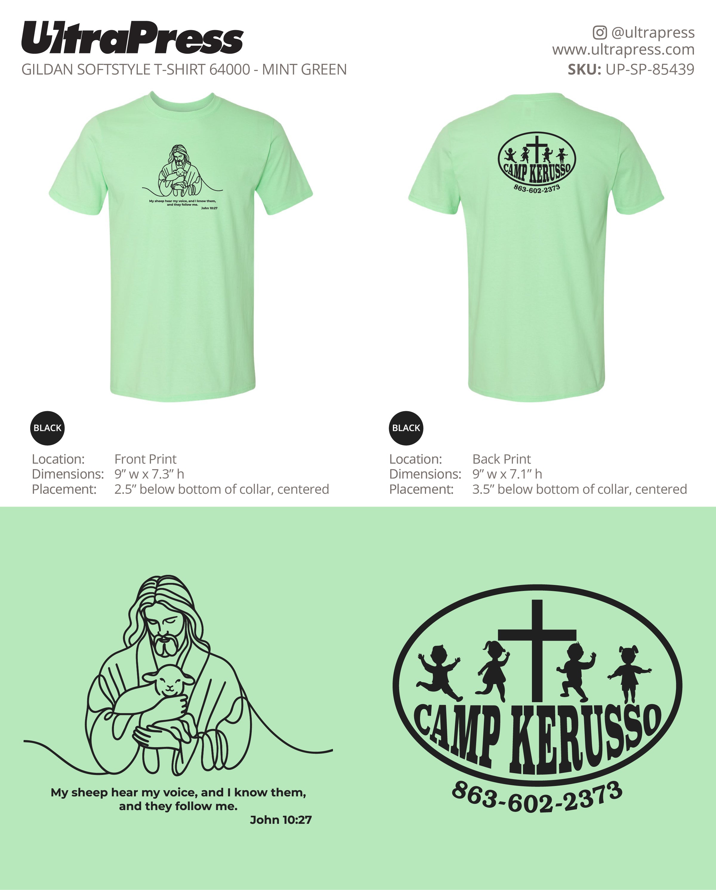 UP-SP-85439 Camp Kerusso 2026 - Tim Watson - 100 Min Qty - Package Deal (Bulk)