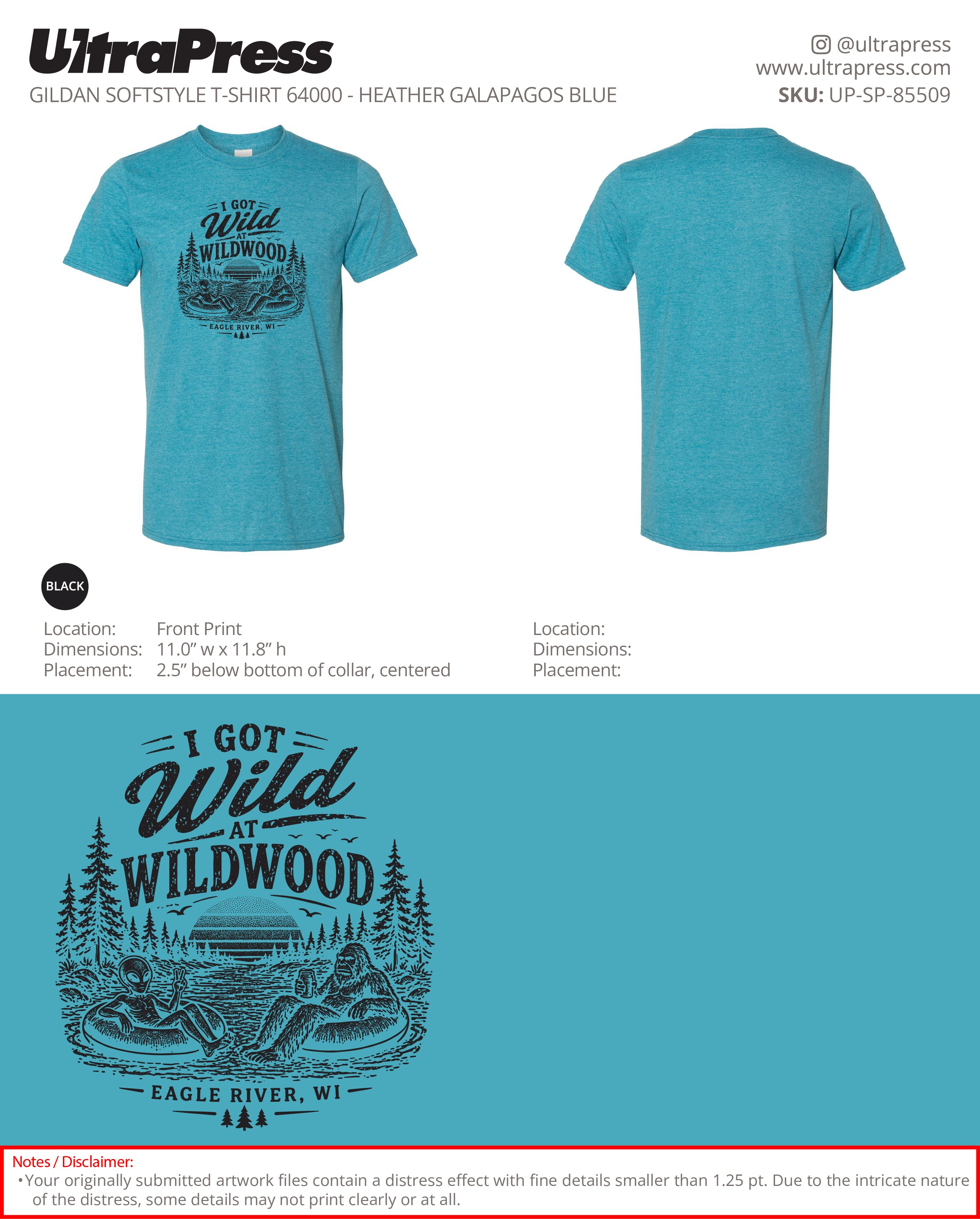 UP-SP-85509 I Got Wild at the Wildwood - Nichole Bach 100 Min Qty (Bulk)