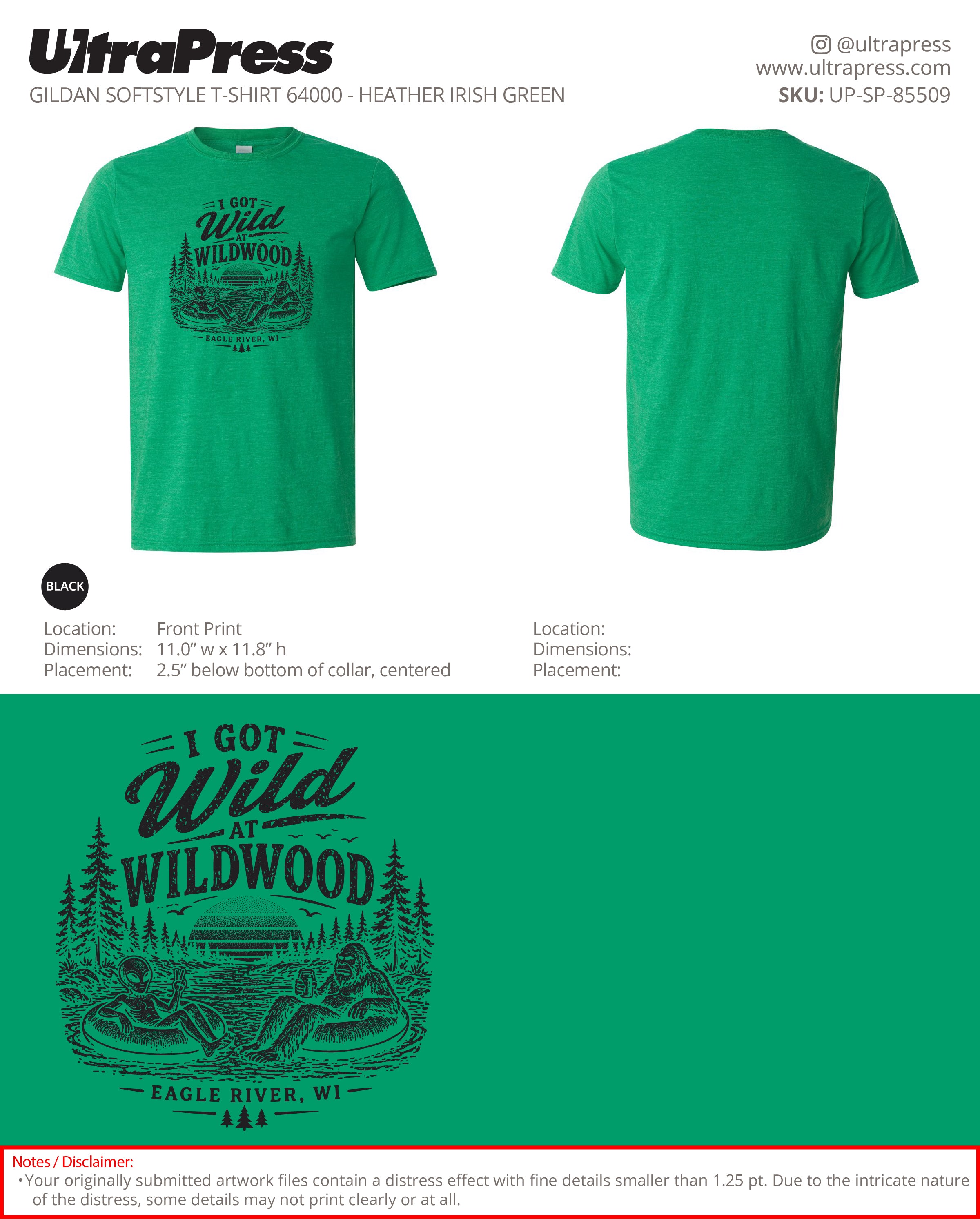 UP-SP-85509 I Got Wild at the Wildwood - Nichole Bach 100 Min Qty (Bulk)
