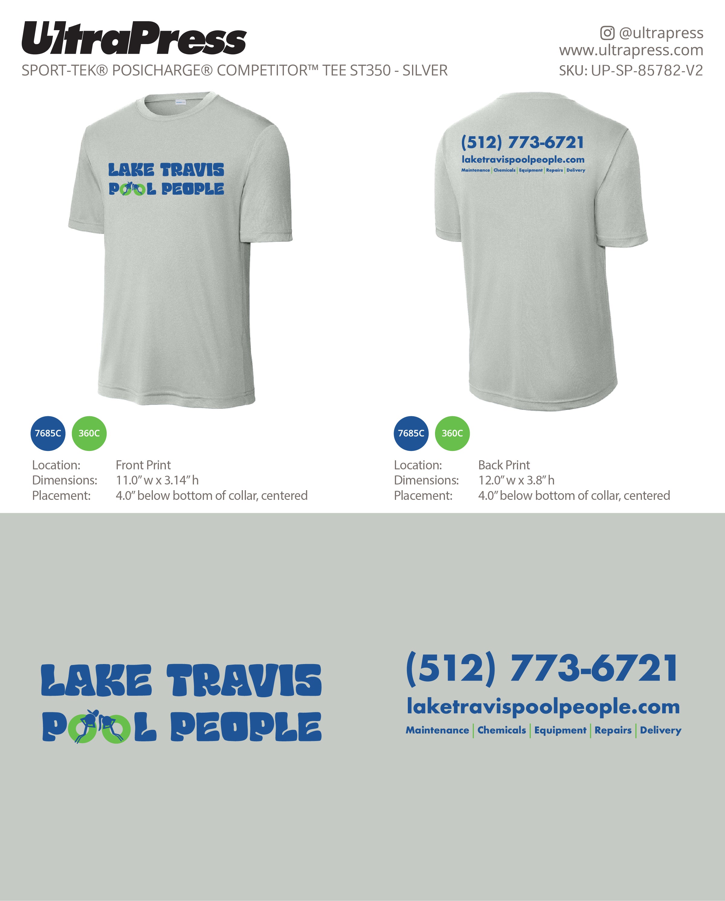 UP-SP-85782 Lake Travis Pool People - 24 Min Qty (Bulk)