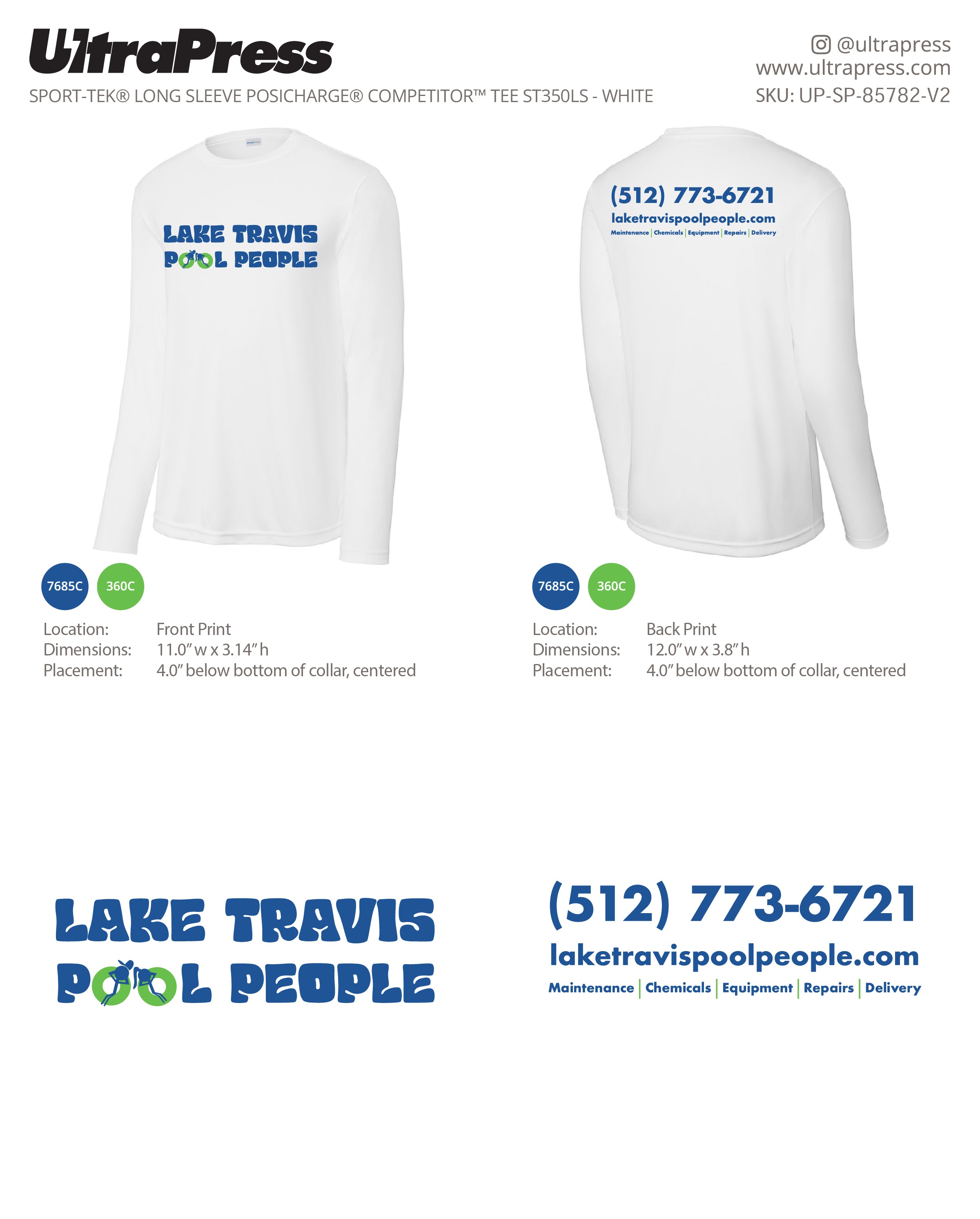 UP-SP-85782 Lake Travis Pool People - 24 Min Qty (Bulk)