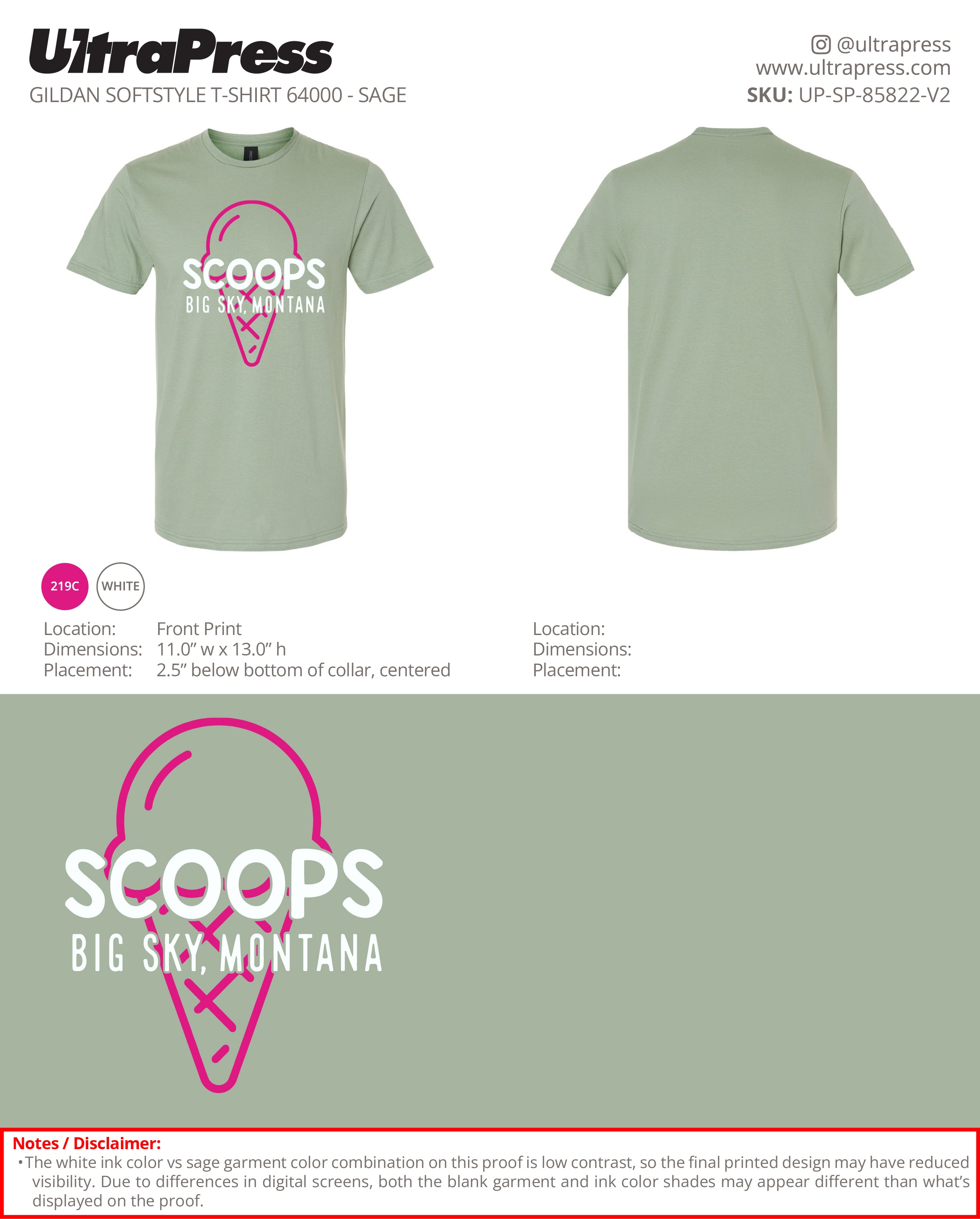 UP-SP-85822 Scoops (Design 1) - Janet Tran 50 Min Qty (Bulk)