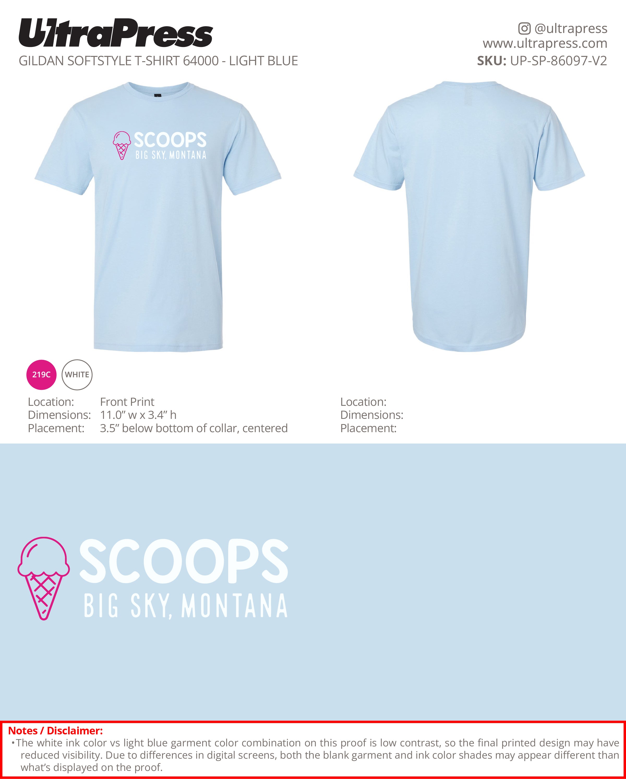 UP-SP-86097 Scoops (Design 2) - Janet Tran 50 Min Qty (Bulk)