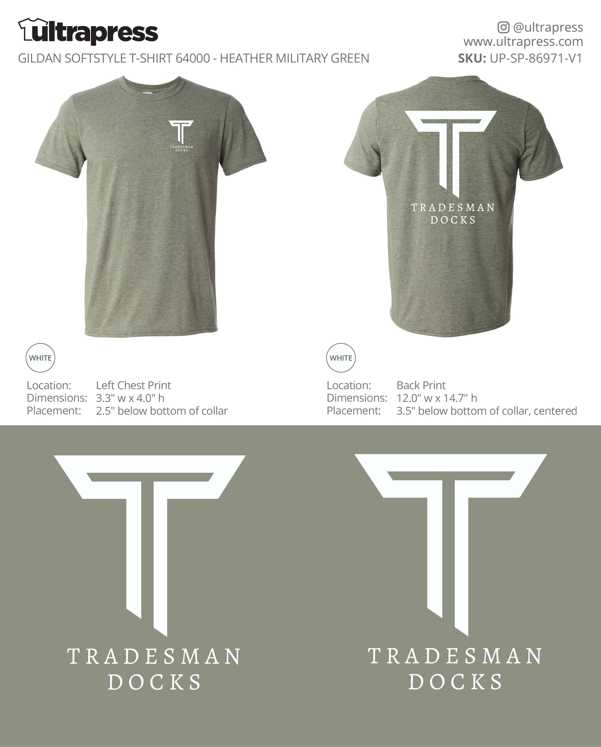UP-SP-86971 Tradesman Docks - Ally Buchanan - 100 Min Qty - Package Deal (Bulk)