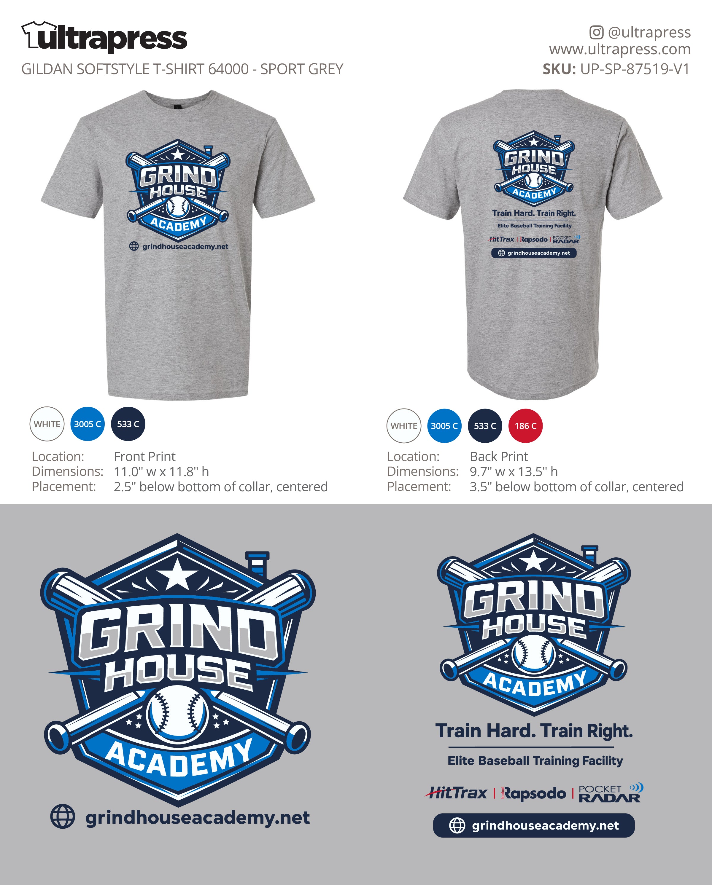 UP-SP-87519 Grind House Academy - Tim Kimbler - 100 Min Qty - Package Deal (Bulk)