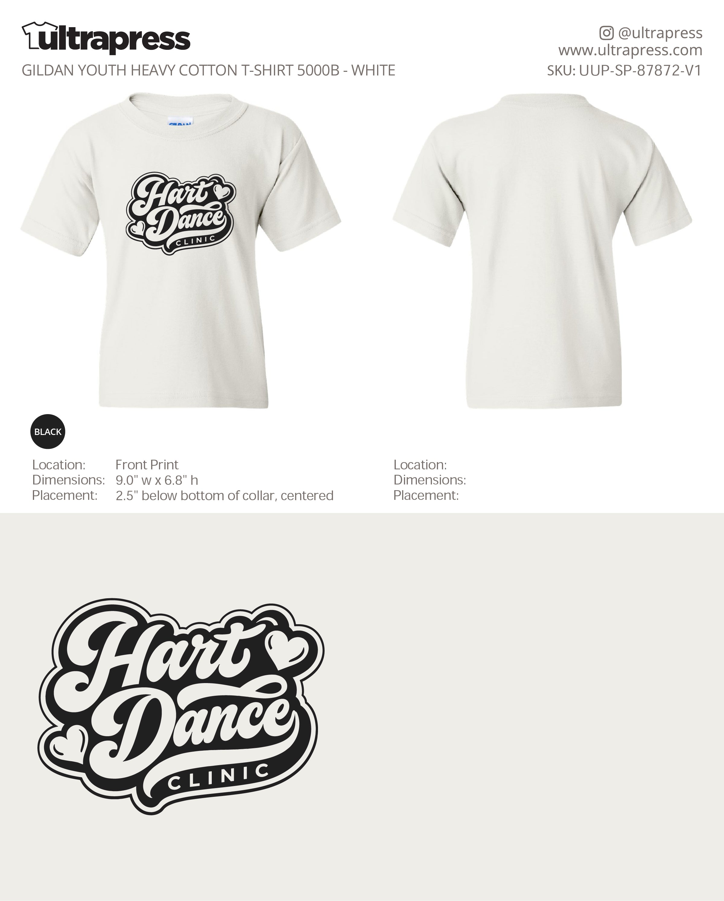UP-SP-87872 Hart Dance Clinic - Lena Smyth - 100 Min Qty - Package Deal (Bulk)
