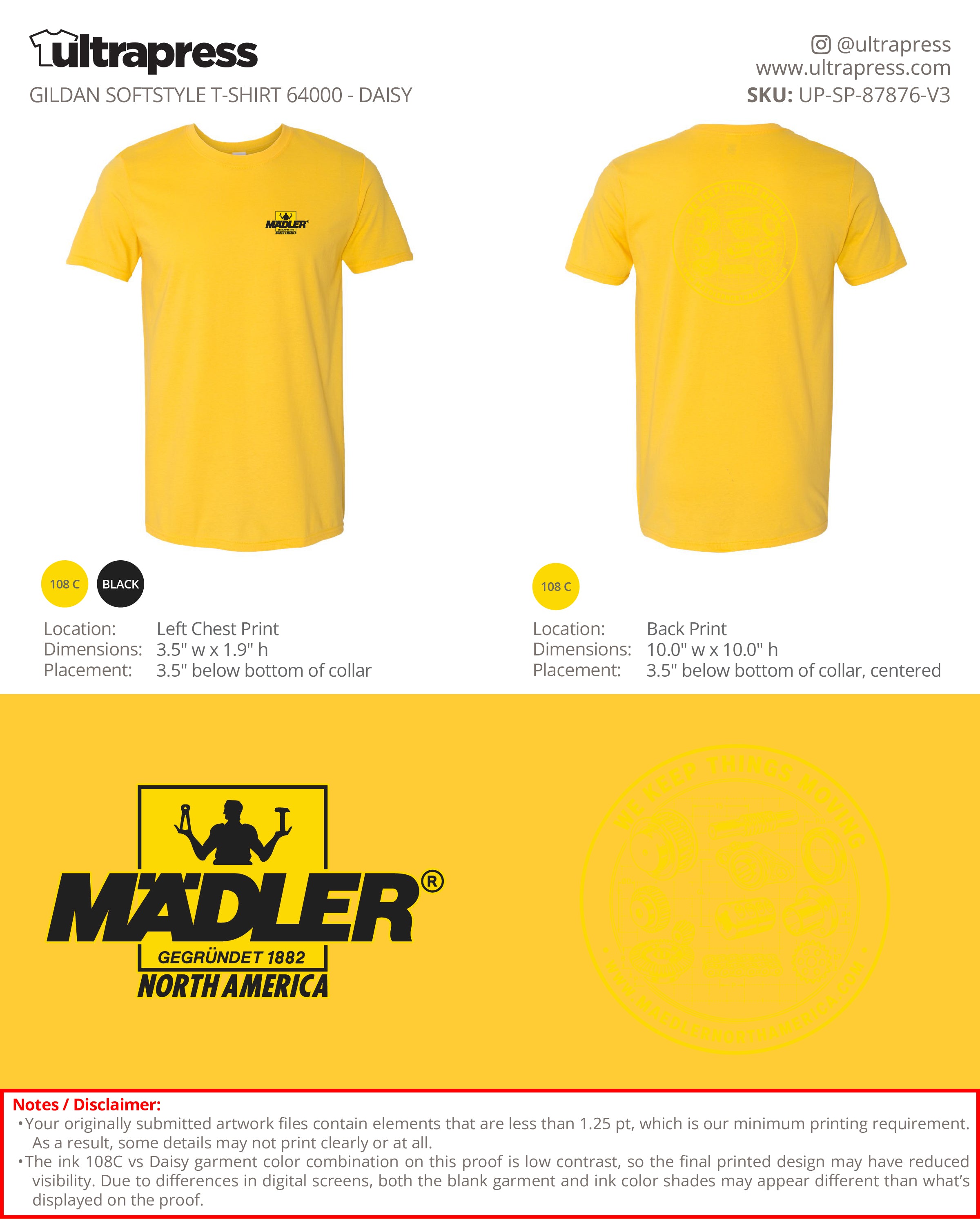 UP-SP-87876 Madler - Max Frank - 100 Min Qty - Package Deal (Bulk)