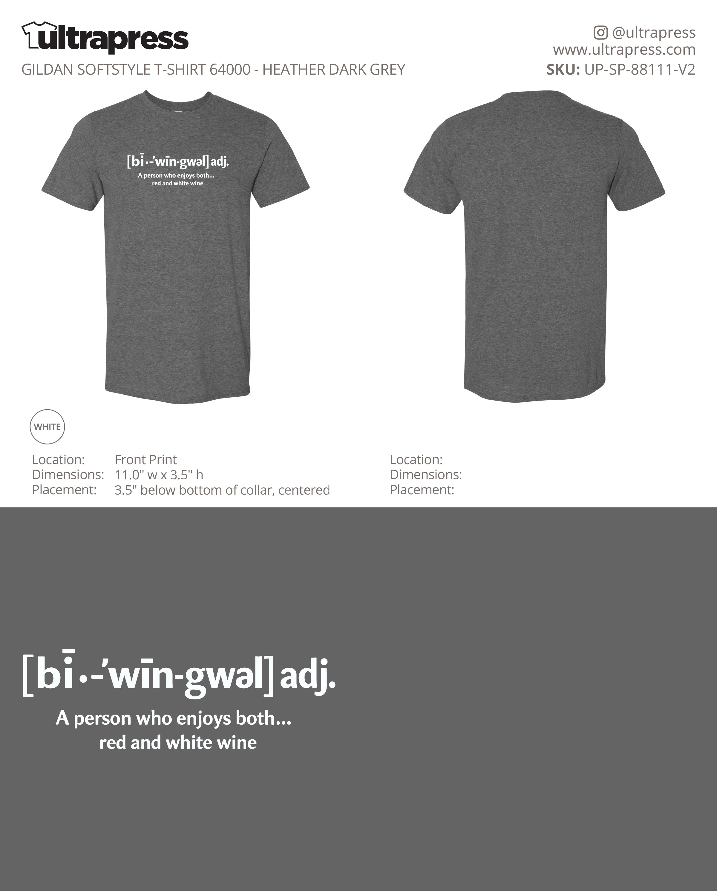 UP-SP-88111 bi-win-gwal - Shawn Metcalf - 100 Min Qty - Package Deal (Bulk)