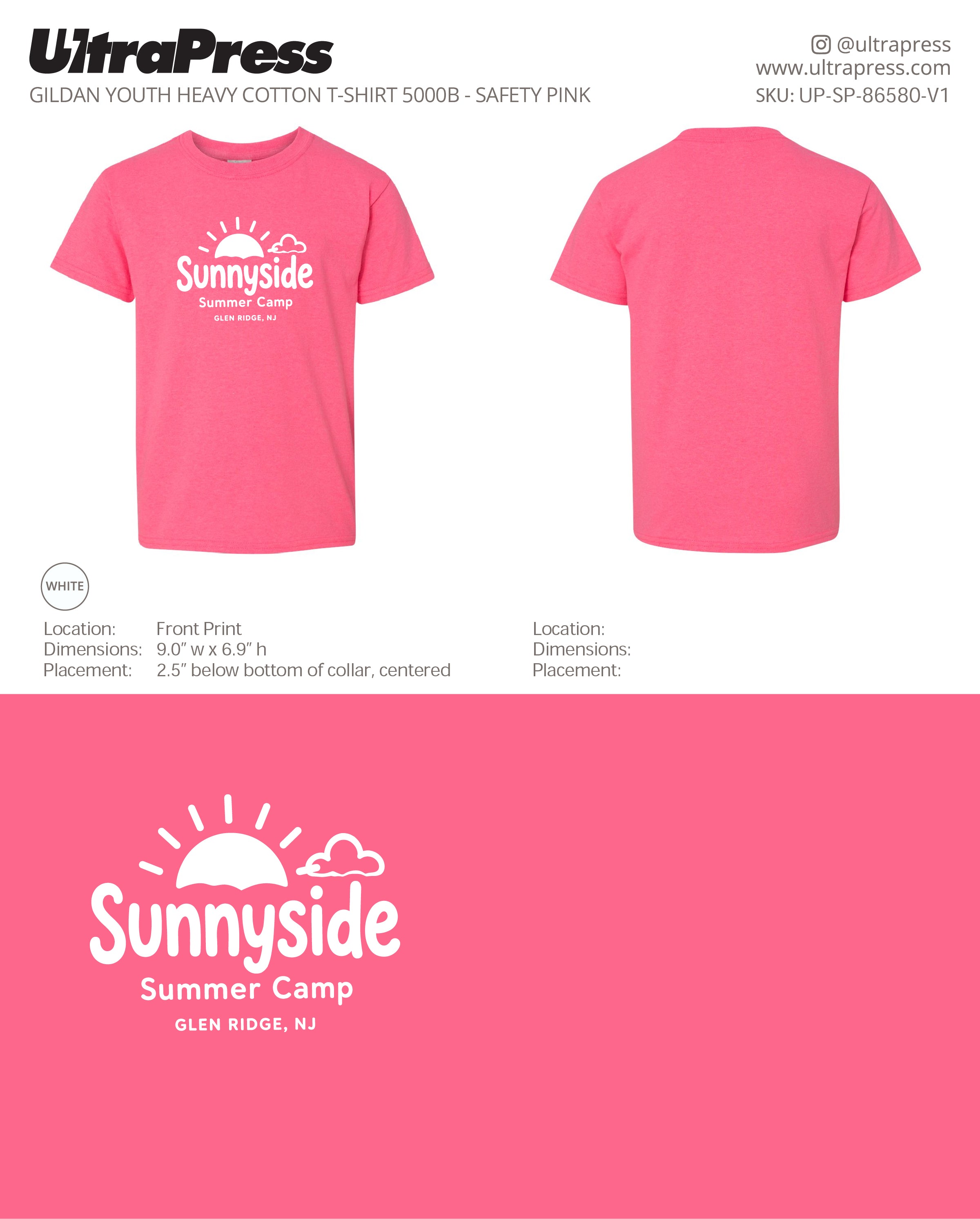 UP-SP-86580 Sunnyside Summer Camp - Julia Singh - 100 Min Qty - Package Deal (Bulk)