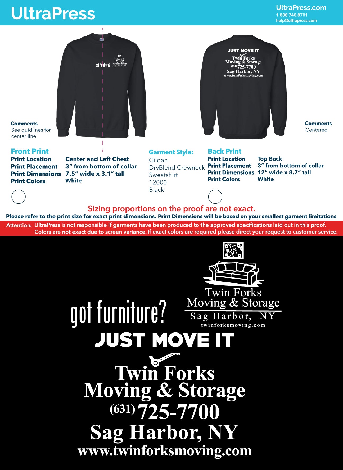 Twin Forks Moving - LS and Fleece Link